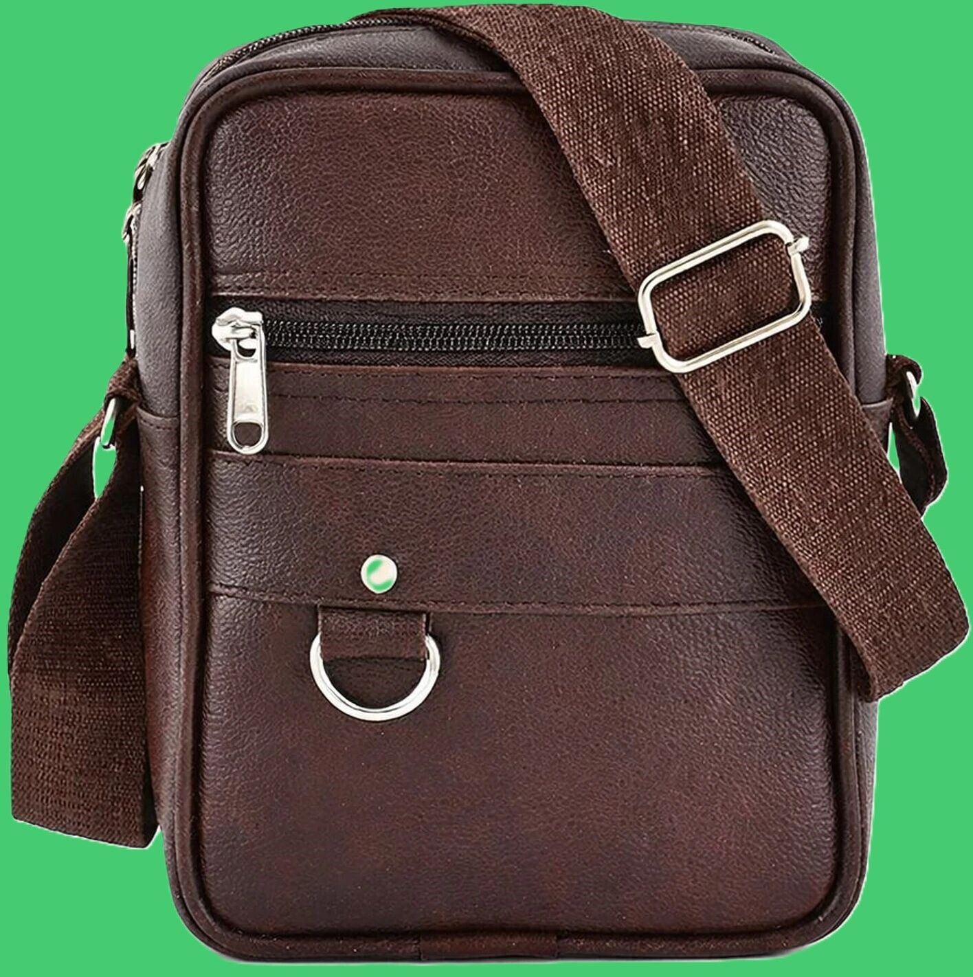 dvs7 Brown Men Sling Bag Vintage Style Messenger Bag-picture-13
