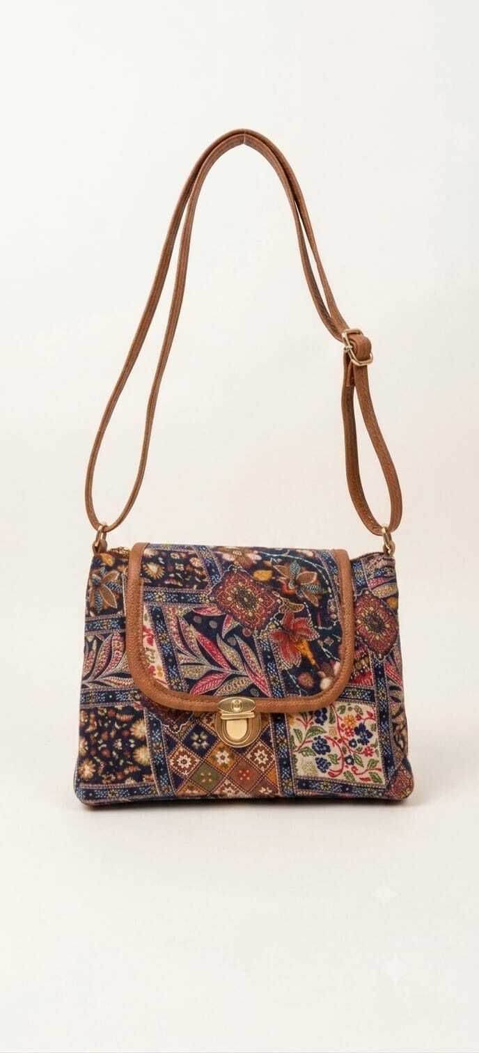 Multicolor Women Sling Bag Women's Sling Bag Crossbody Purse - Small Casual Daypack-image-28