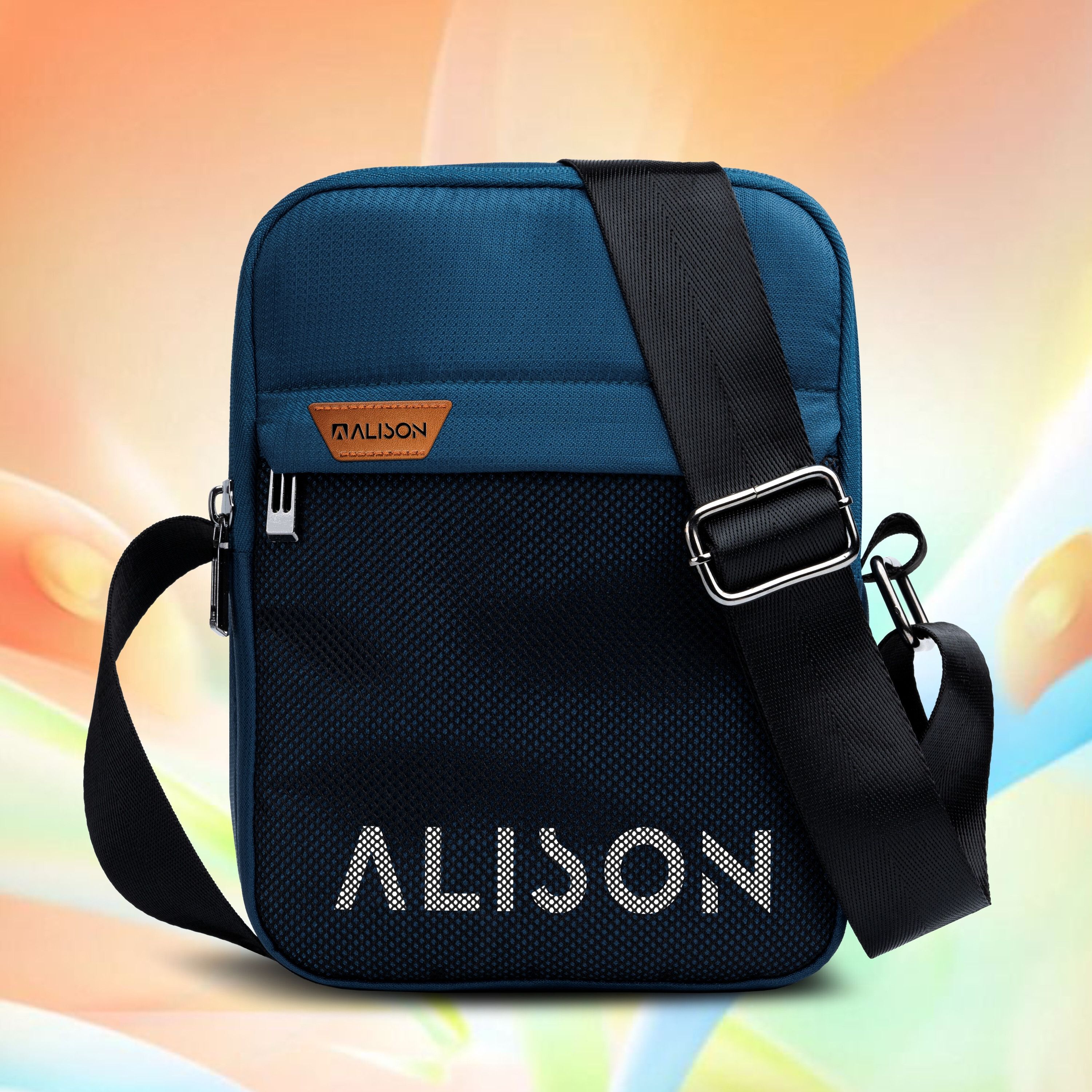 alison Multicolor Men & Women Sling Bag Men Side Bag Office Bag Travel-picture-38