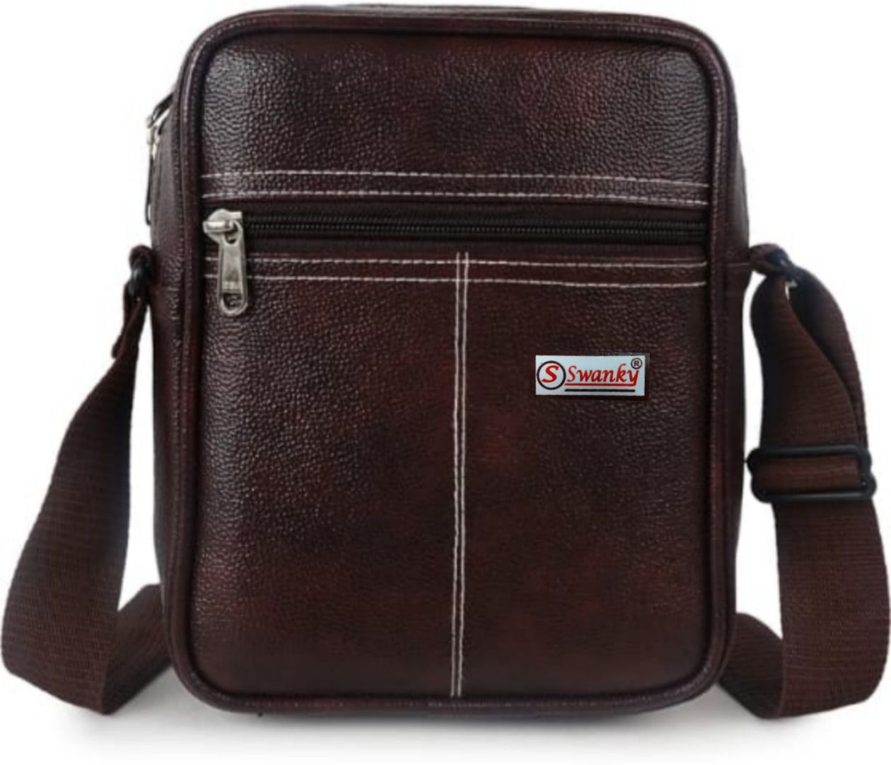 swanky Brown Men & Women Sling Bag Sling Bag Cross-Body Sling Kit Messenger Bag |Side Bag Men Women Travel-picture-24