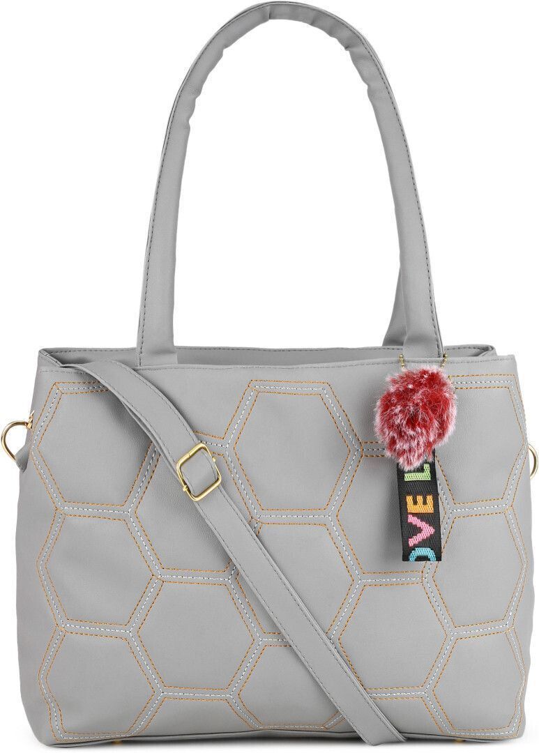 dowet Women Grey Hand-held Bag-picture-2
