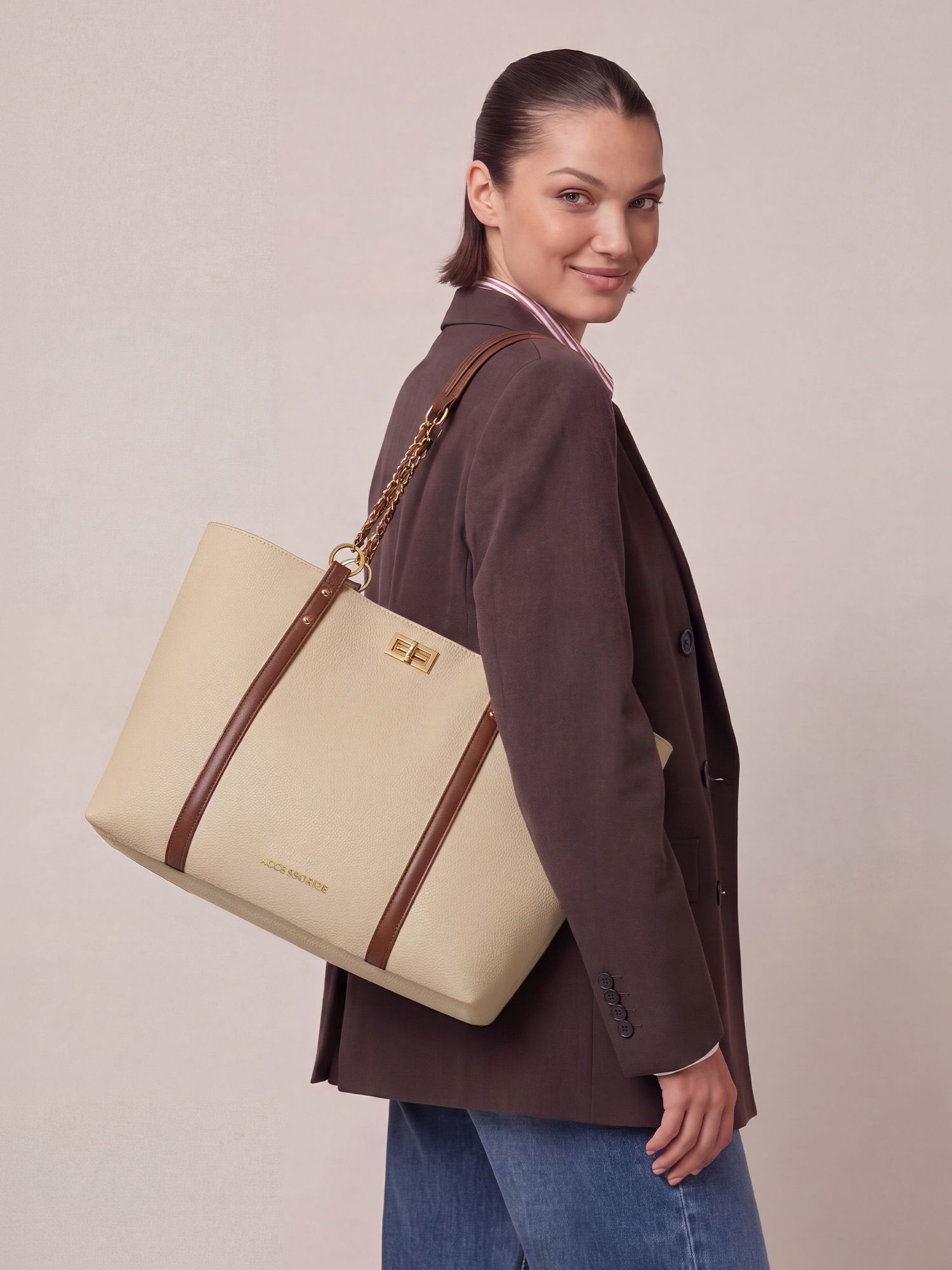 accessorize london Women Beige Shoulder Bag-picture-13