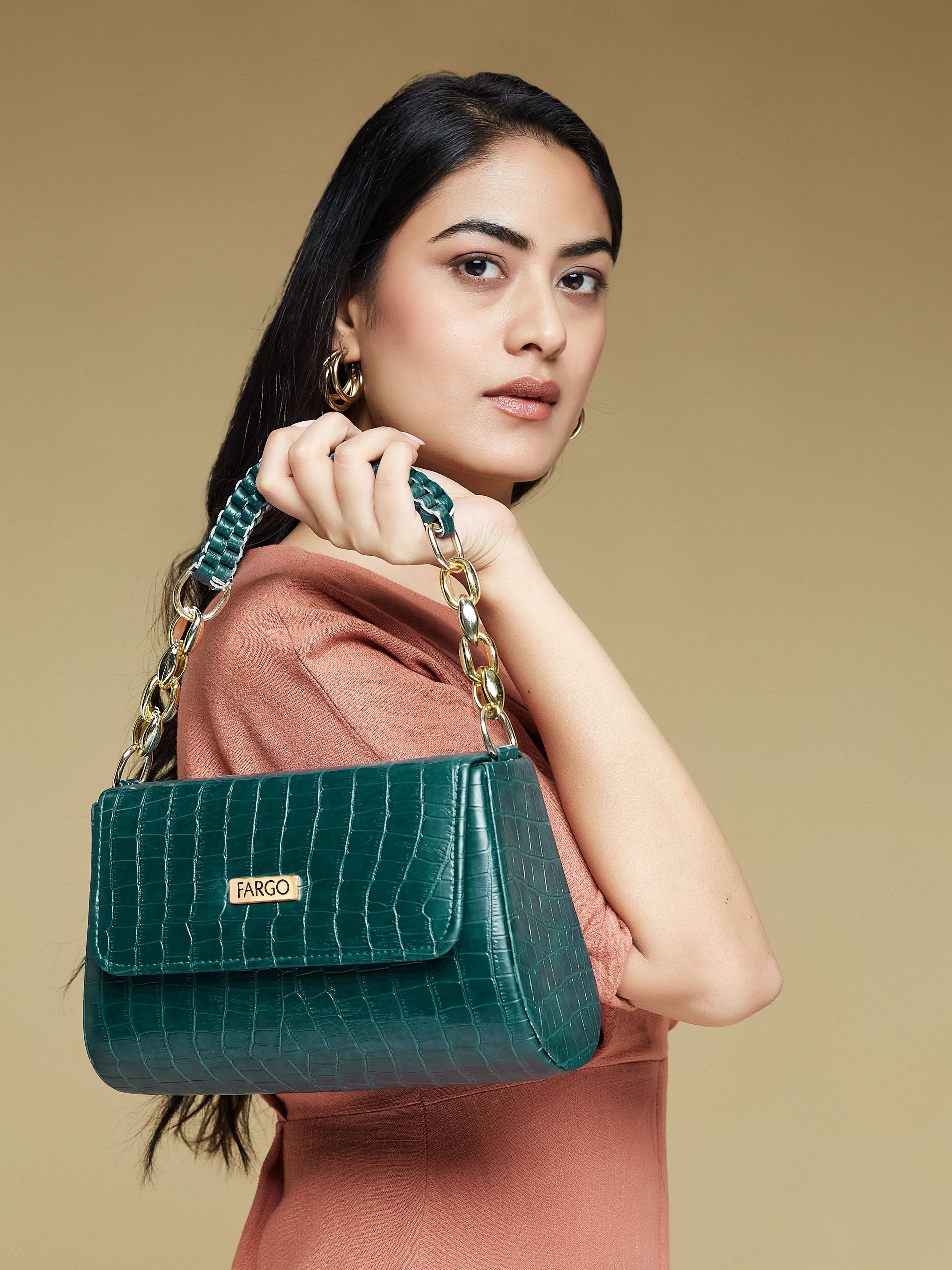 fargo Green Women Sling Bag FGO-779-picture-38