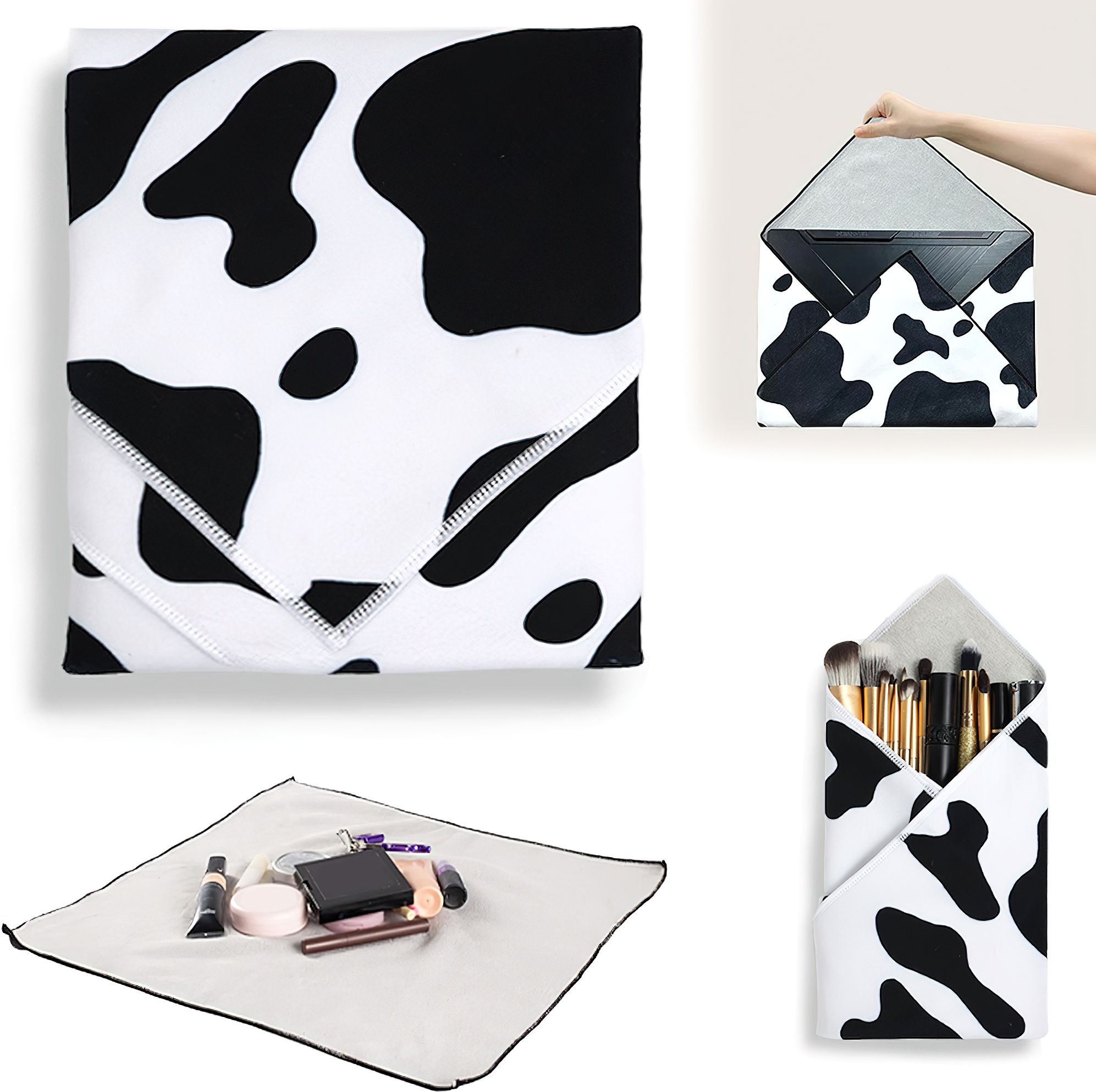 Pivdo Magic Self Adhesive Cloth Wrap | 20"x20" Anti-Scratch Camera Lens Wrap | Portable Multi-Purpose Protective Makeup Bag | Versatile Self-Adhesive Cloth for Various Uses Camera Bag-picture-30