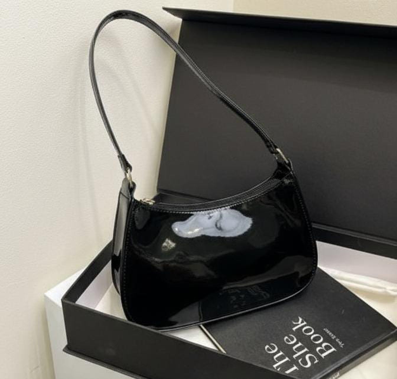 Women Black Sling Bag-image-42