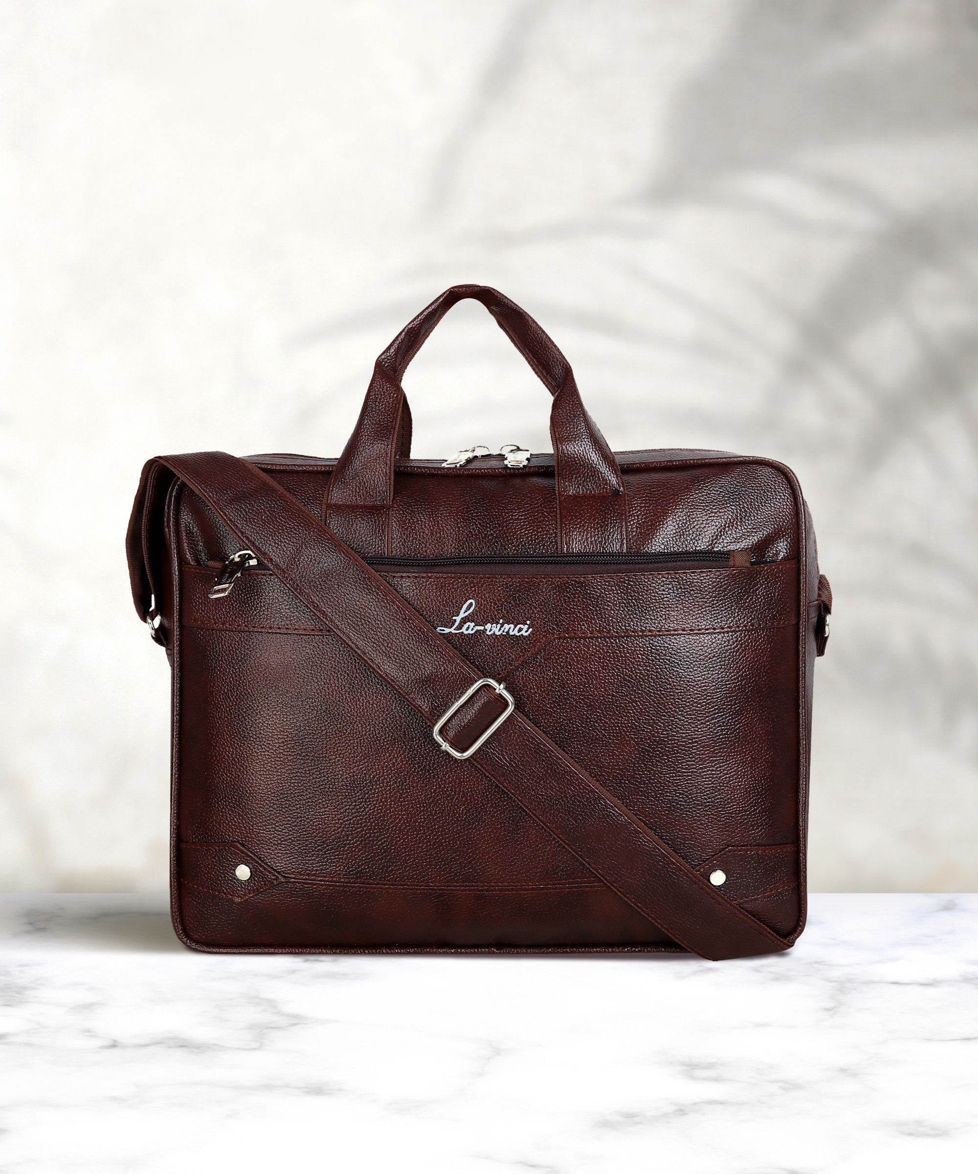 Brown Men & Women Messenger Bag - Medium Men Brown Messenger Bag/sling bags-image-7