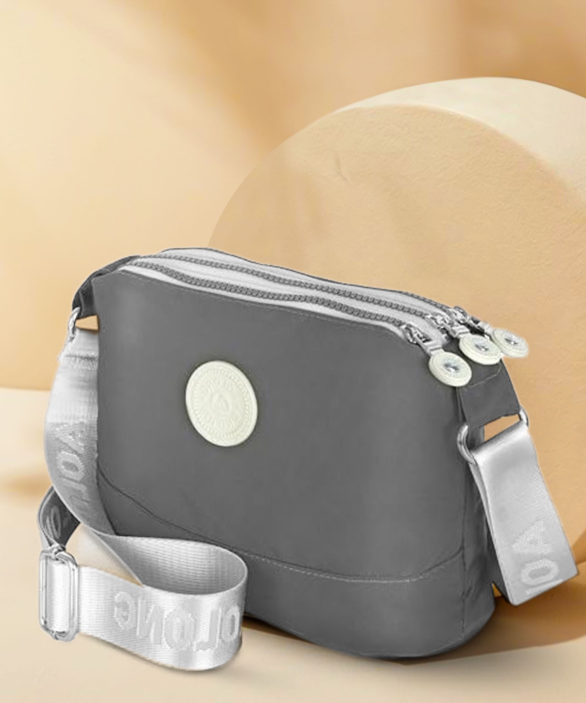 Grey Women Sling Bag Women's Small Lightweight Crossbody Shoulder Bag For Women-image-33