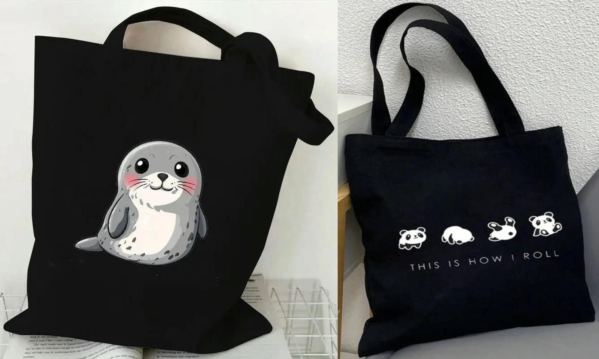 Women Black, Black Tote