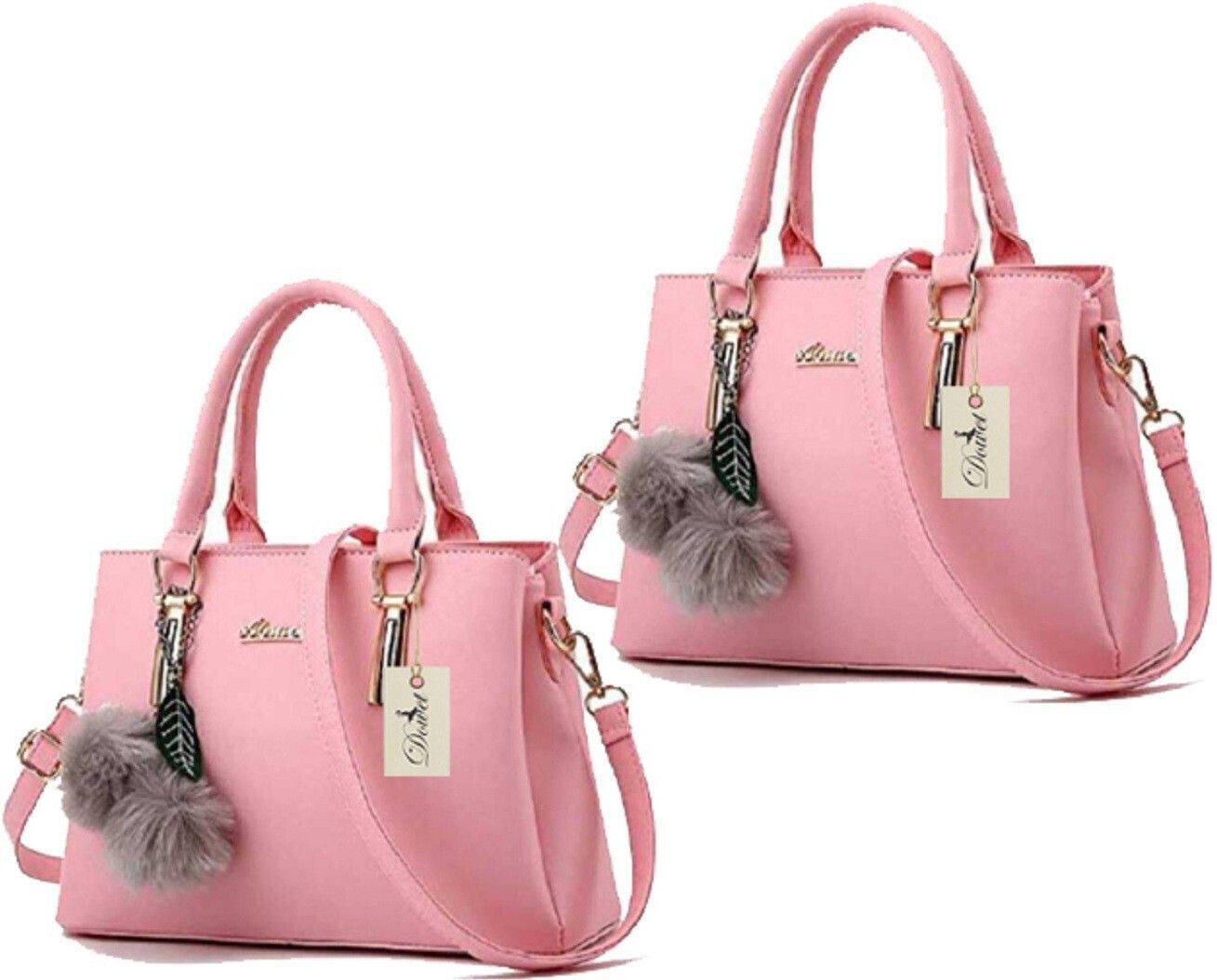 dowet Women Pink Hand-held Bag-picture-7