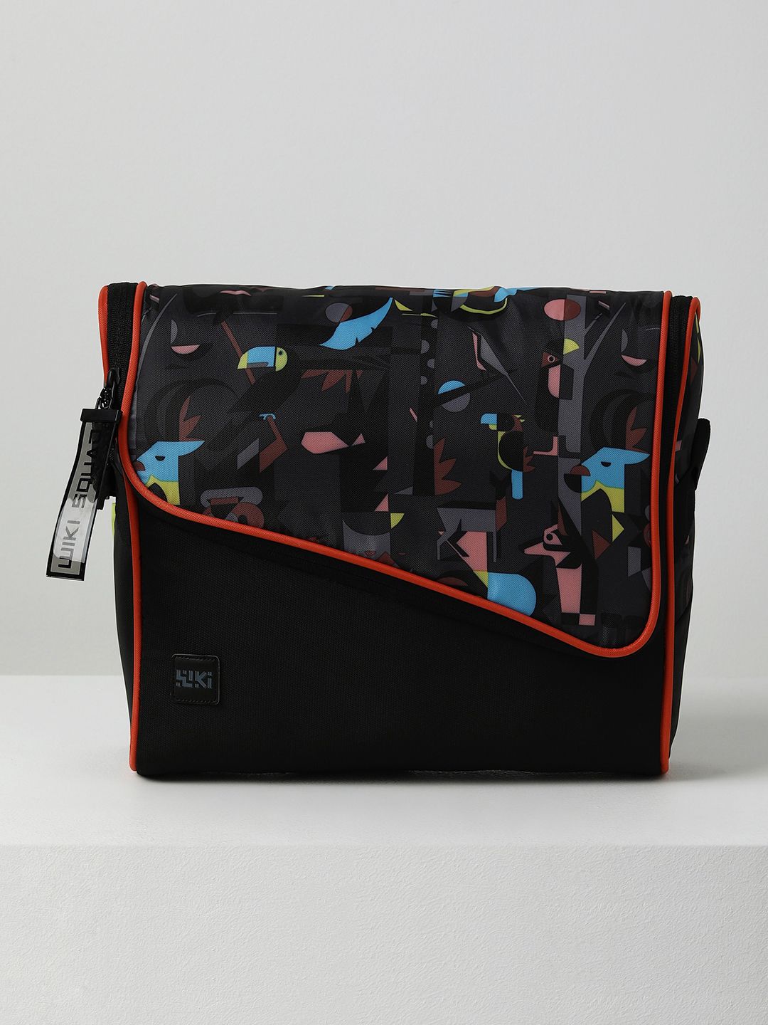 Black Men & Women Sling Bag Hood Messenger-image-48
