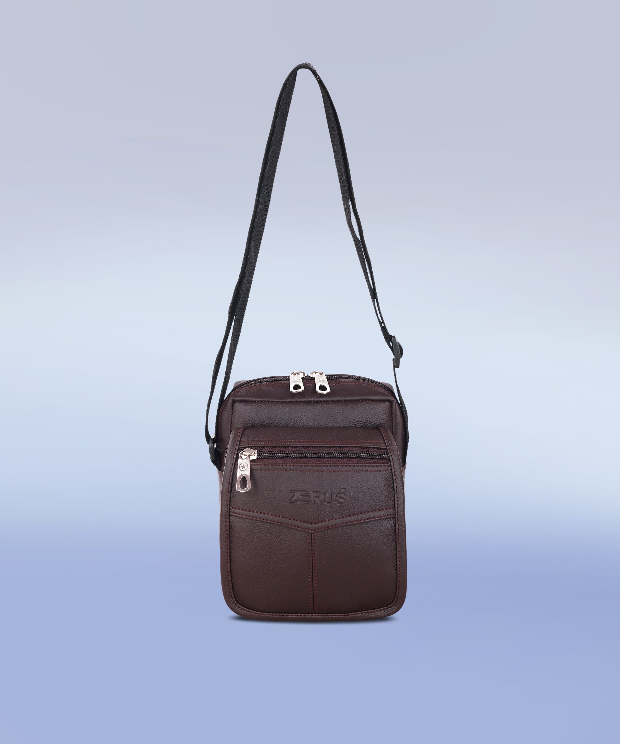 zerus Brown Men & Women Sling Bag Messenger bag/shoulder bag/cross body bag/hand bag/Sling bag/travelling Bag-picture-38