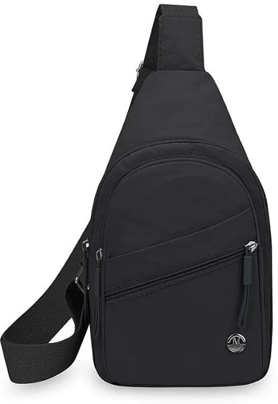 zolypy Black Men & Women Sling Bag Lightweight Crossbody Chest Bag-picture-28