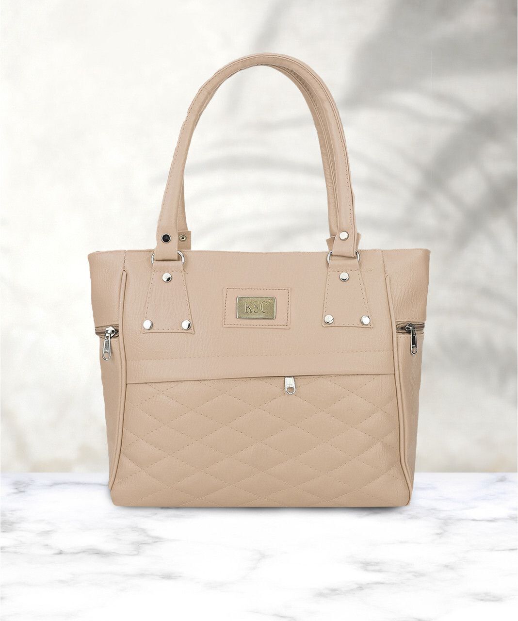 dowet Women Beige Hand-held Bag-picture-4