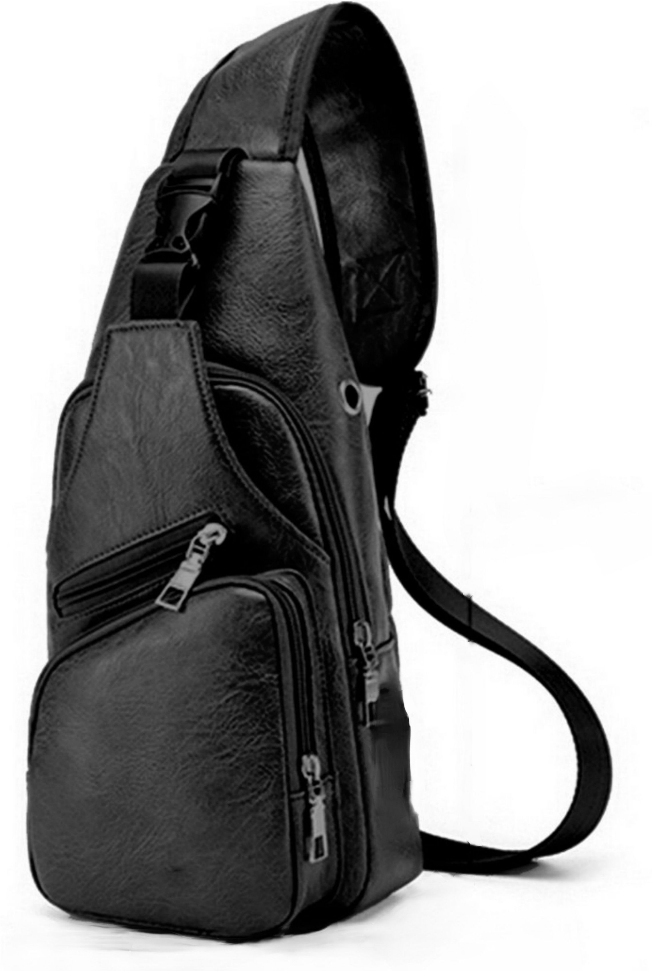 Black Men Shoulder Bag For style