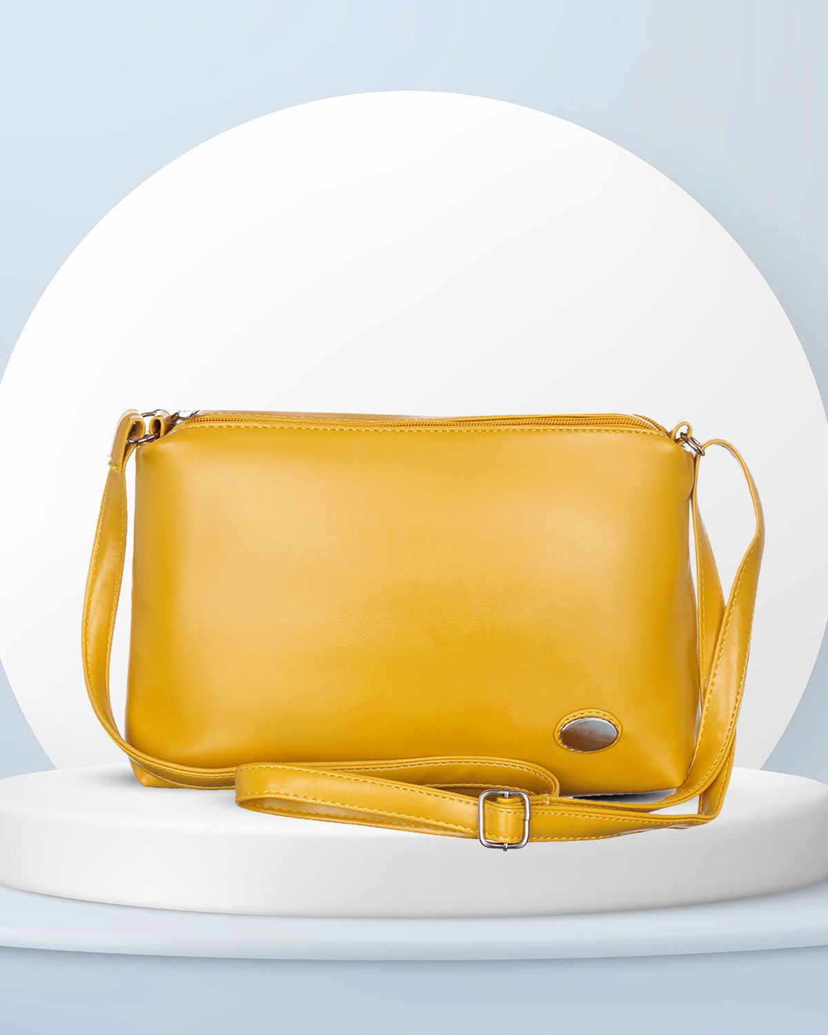 Yellow Women Sling Bag EGG SLING IN YELLOW-image-41