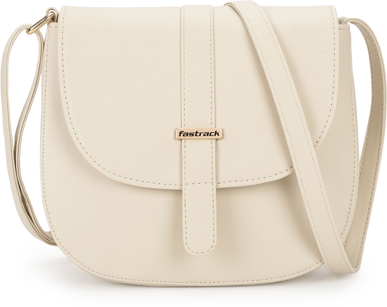 Tan Women Sling Bag - Medium Solid-image-40