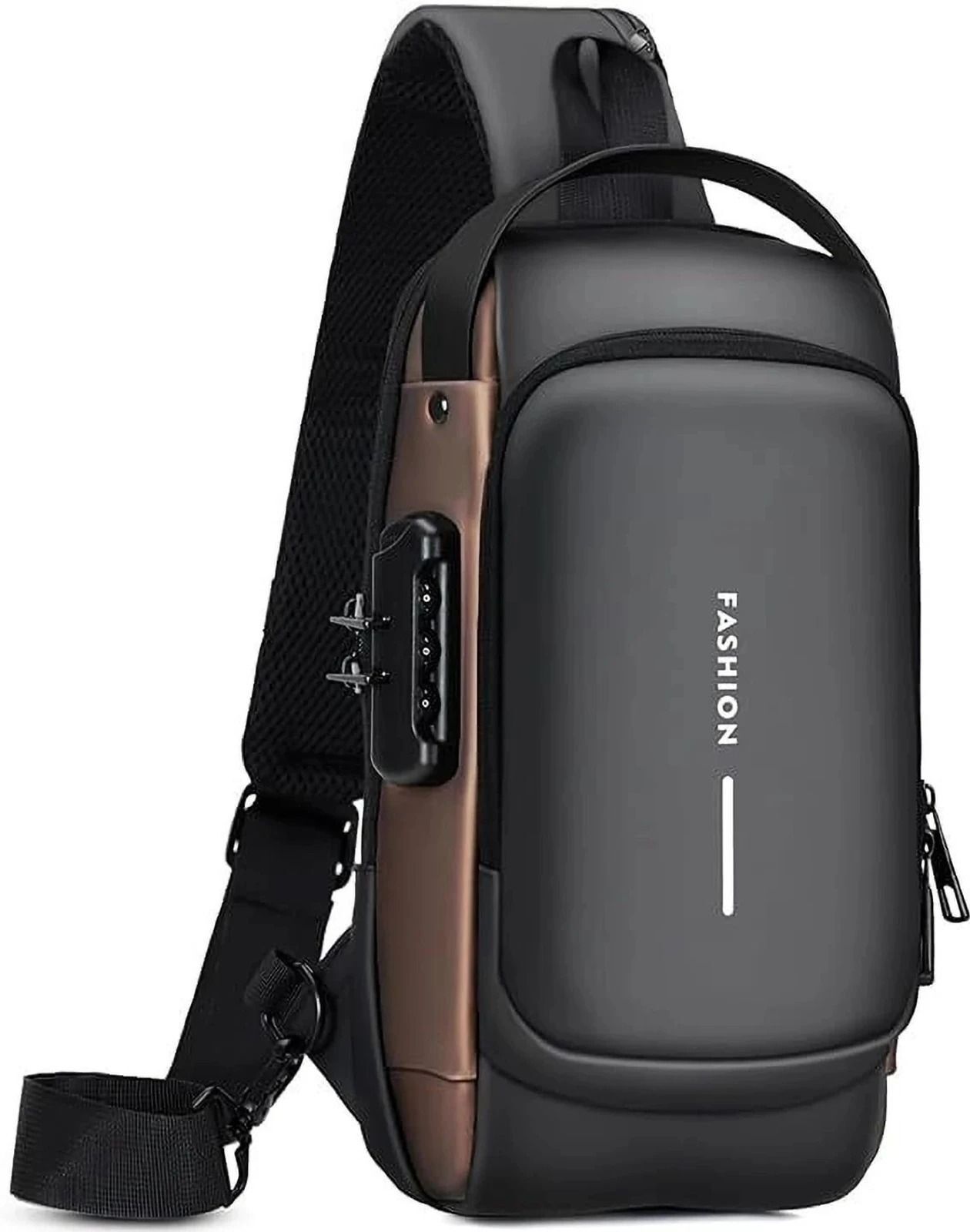 Gold Men & Women Sling Bag Sling Bag for Women Outdoor with Modern Design Bag-image-40