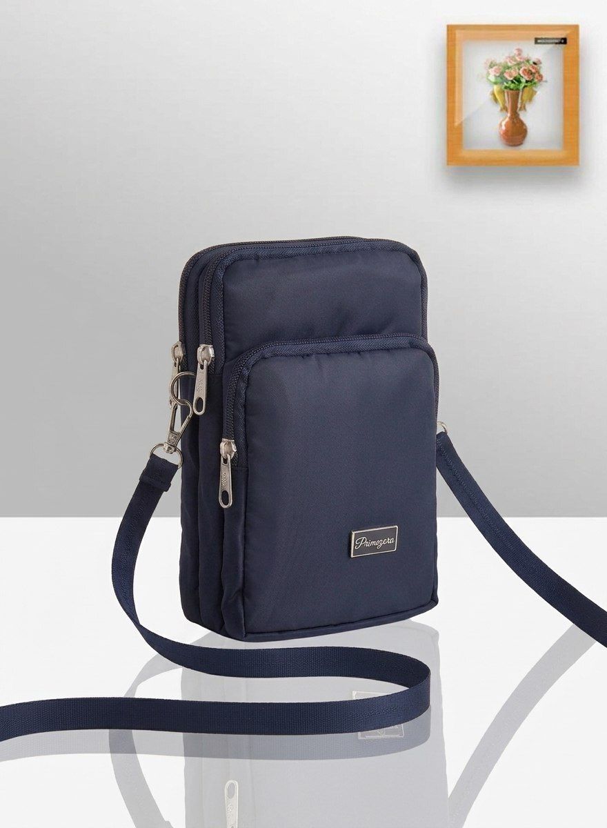 Blue Men & Women Sling Bag Waterproof Blue Mini Slingbag-image-44