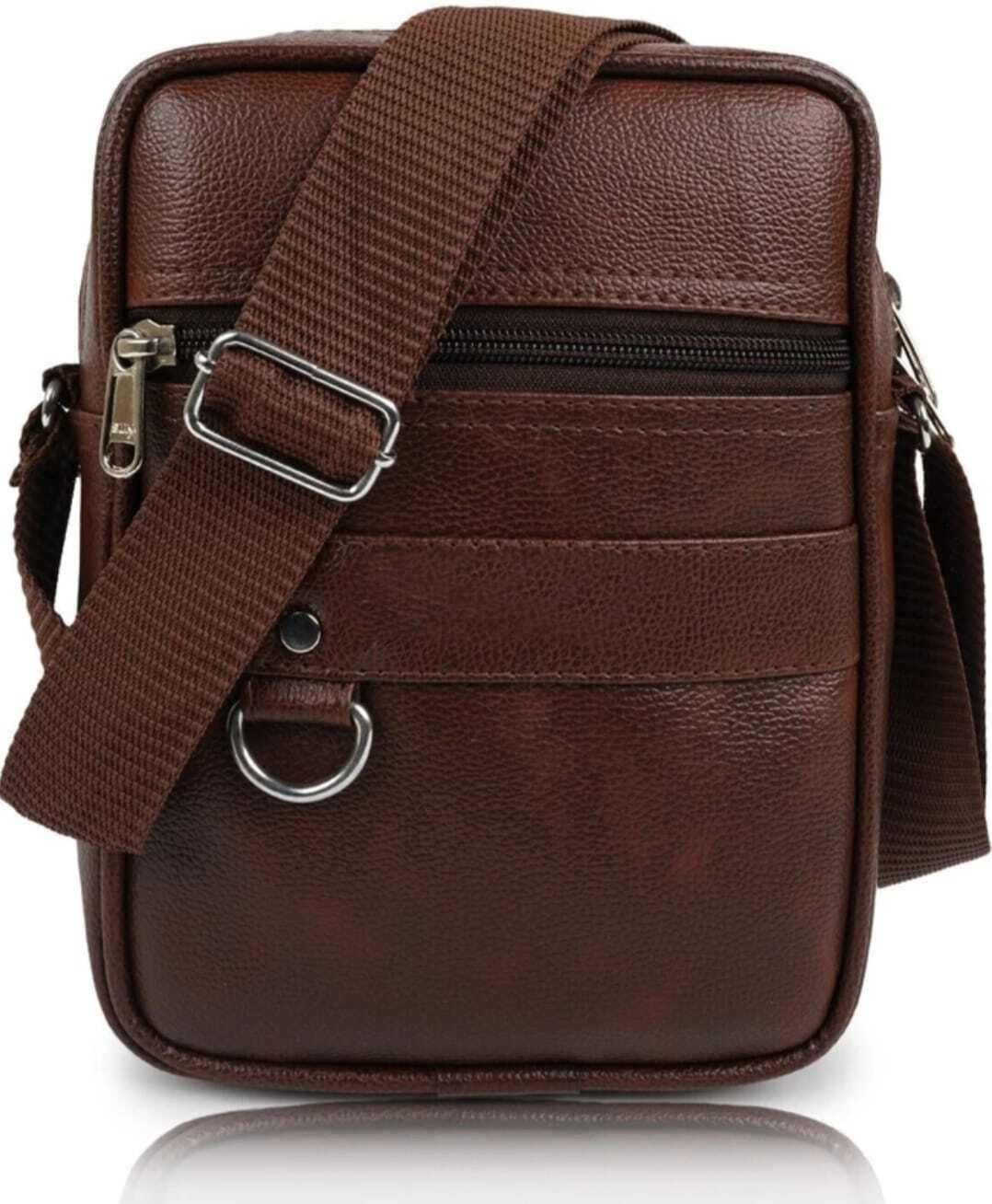 Brown Men & Women Shoulder Bag Men & Women Tan Messenger Bag-image-25