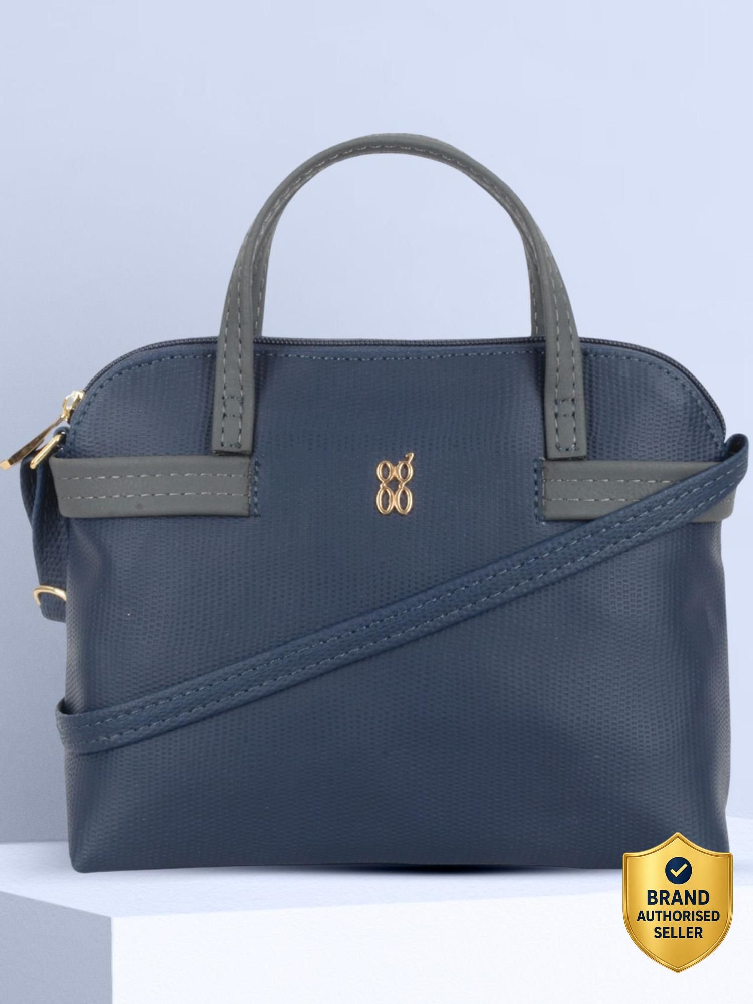 Blue Women Sling Bag XL Sling Bag Lpxe Blooper Hh Vogue Navy Blue-image-13