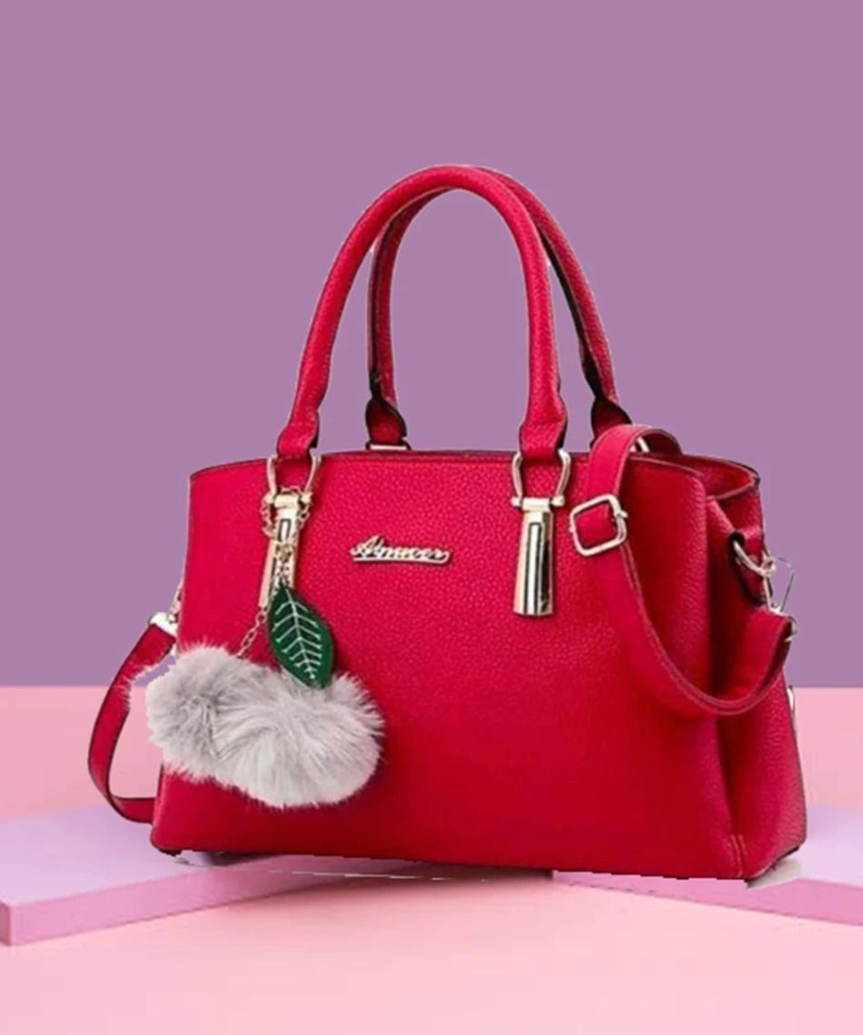 dowet Women Red Hand-held Bag-picture-8