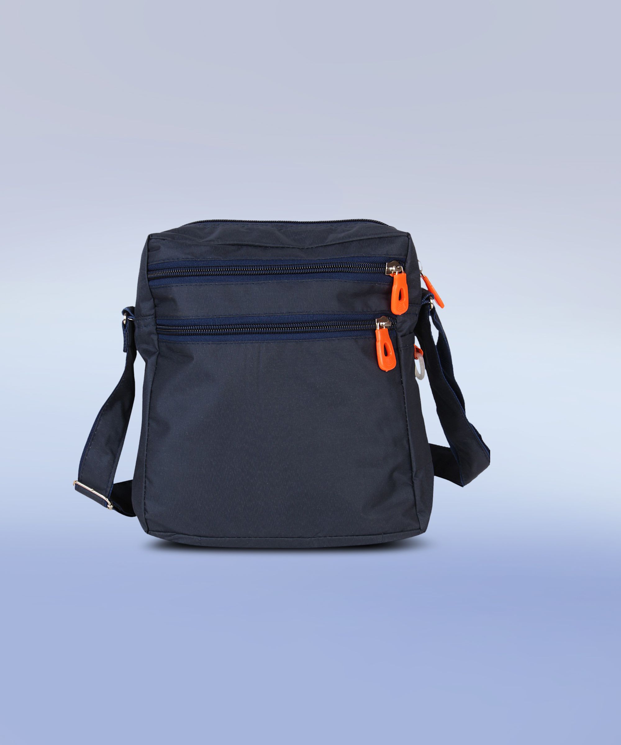 Blue Men Sling Bag - Medium H-image-5