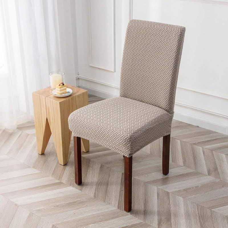 Polyester, Jacquard 1 Seater Chair Checkered Cover-image-36