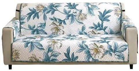 Polyester 3 Seater Sofa Floral Cover-image-45