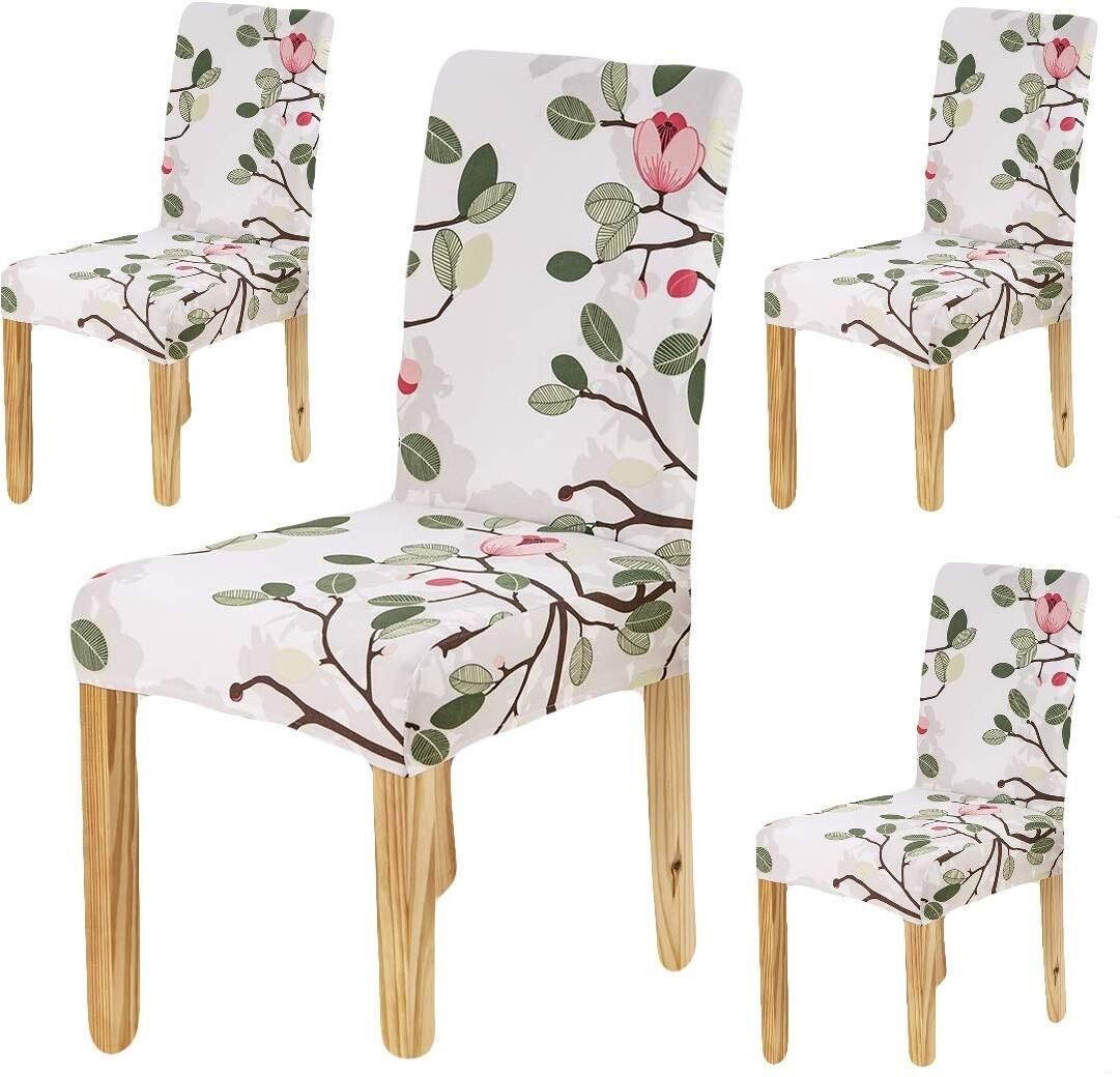 Polyester Abstract 1 Seater Chair Cover-image-1