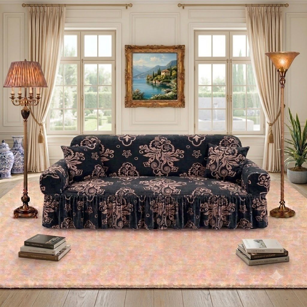 mayra Polycotton 3 Seater Sofa Floral Cover-picture-33