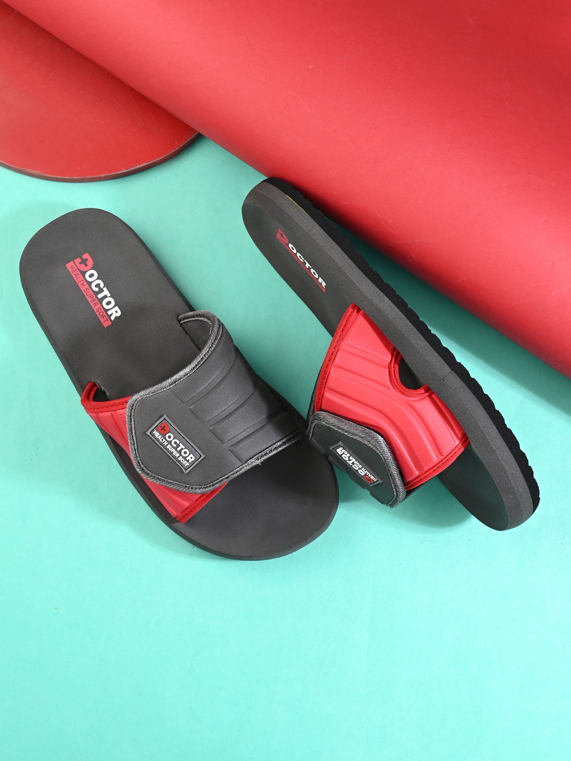 Orthopedic Slippers for Men | Super Soft Cushion, Doctor Comfort, Anti Skid Men Slides-image-46
