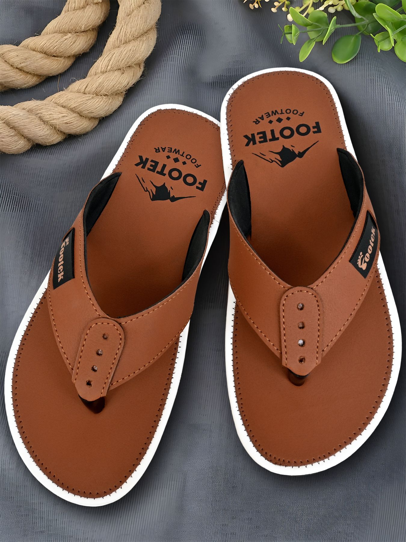 footek Men Flip Flops-picture-16