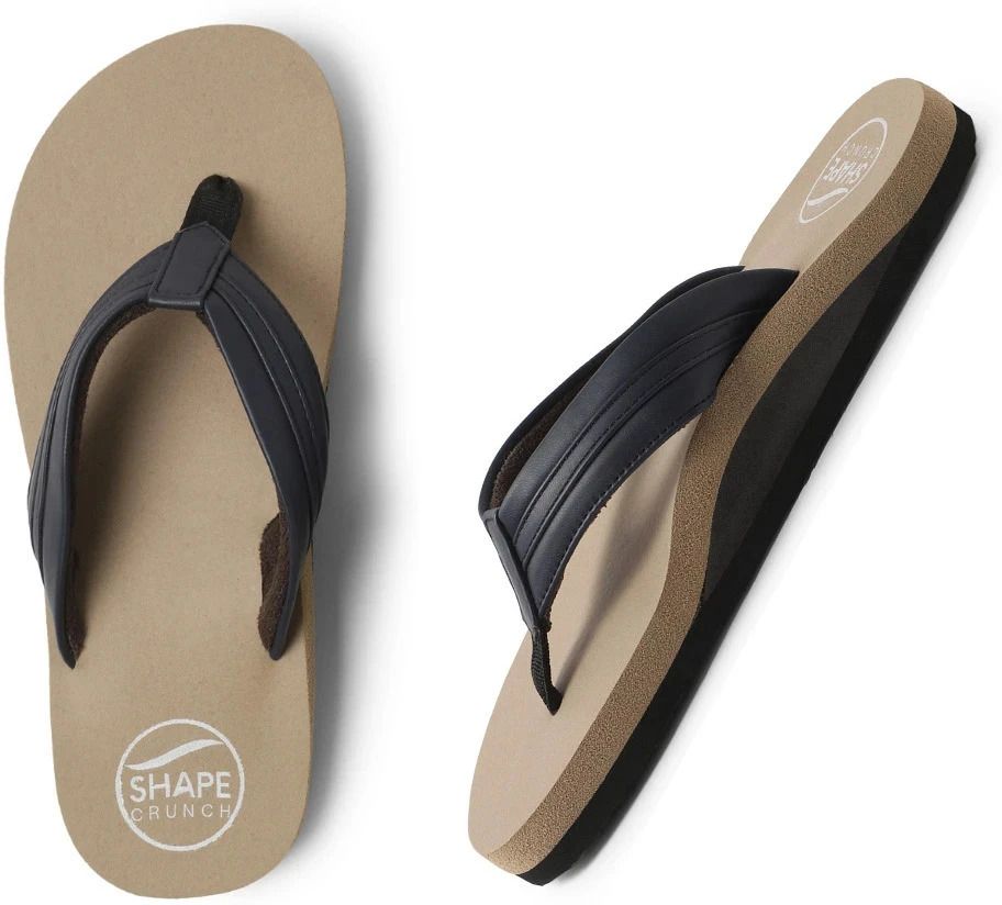 Shapecrunch Arch Support Slippers for Women with MCR Heel Cushion Women Flip Flops-picture-13