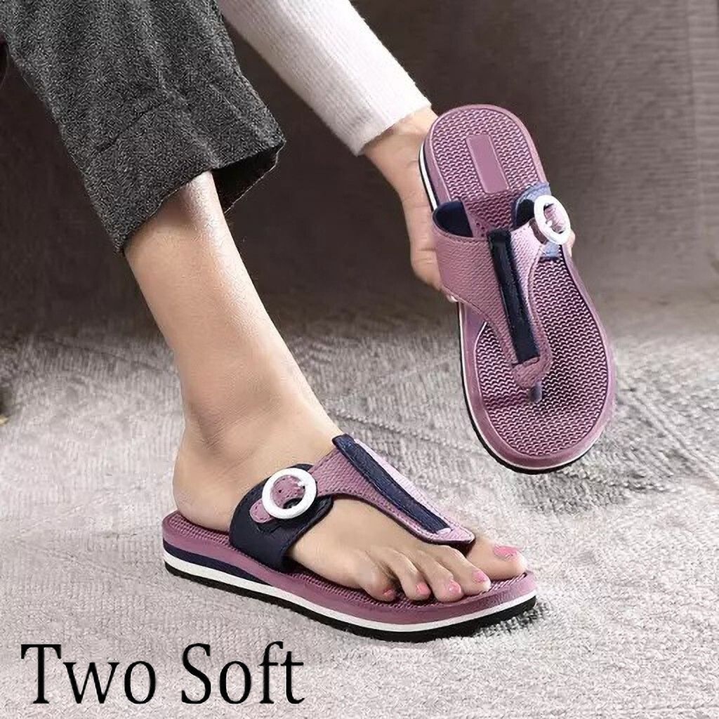 two soft Premium Comfortable Stylish Light weight|Extra Softnes Daily Wear|Casual Slipper Women Flip Flops-picture-22