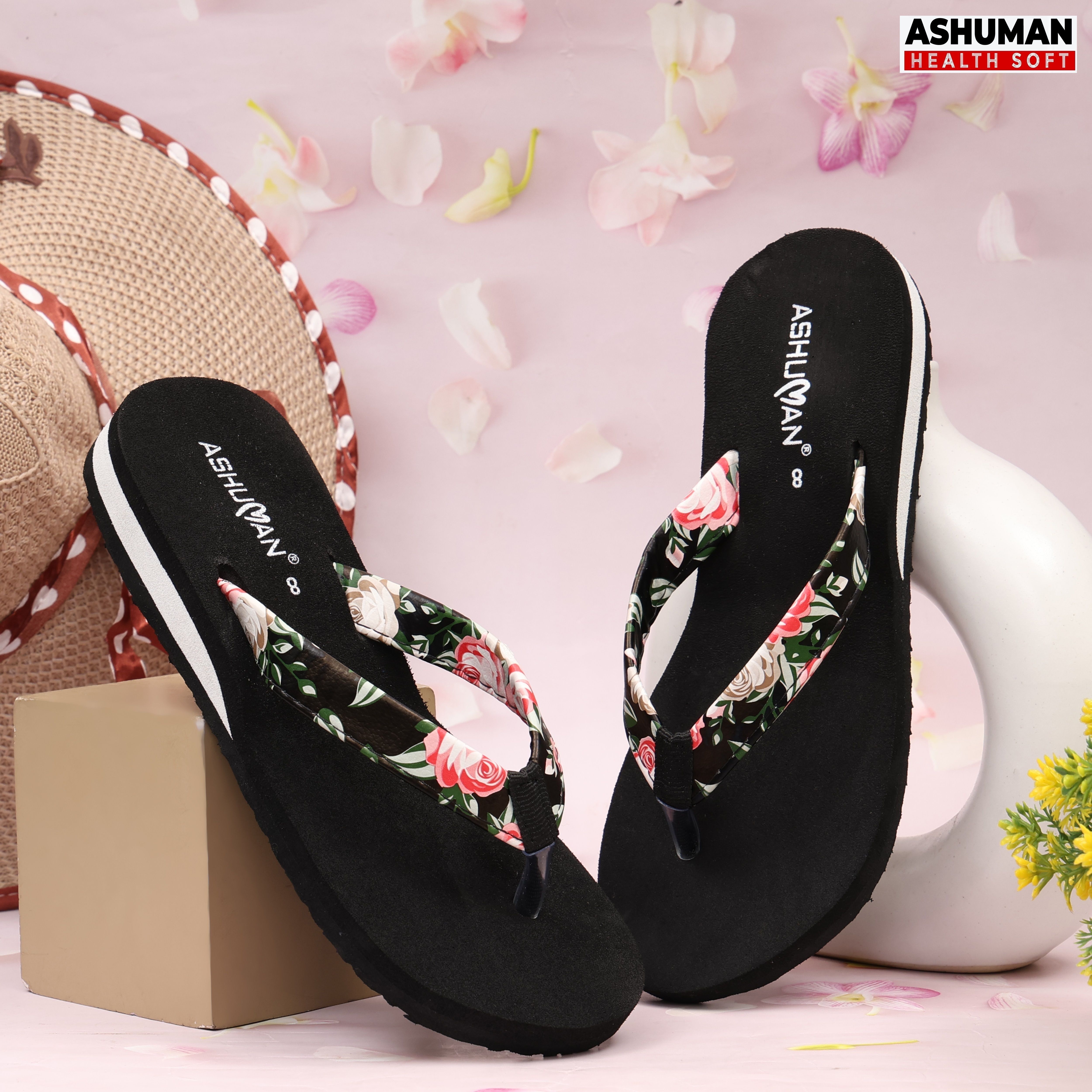 ashuman |Premium|Comfort|Trendy|Lightweight|Ortho|Heels|Chapal|Slippers for Women| Women Slippers-picture-23