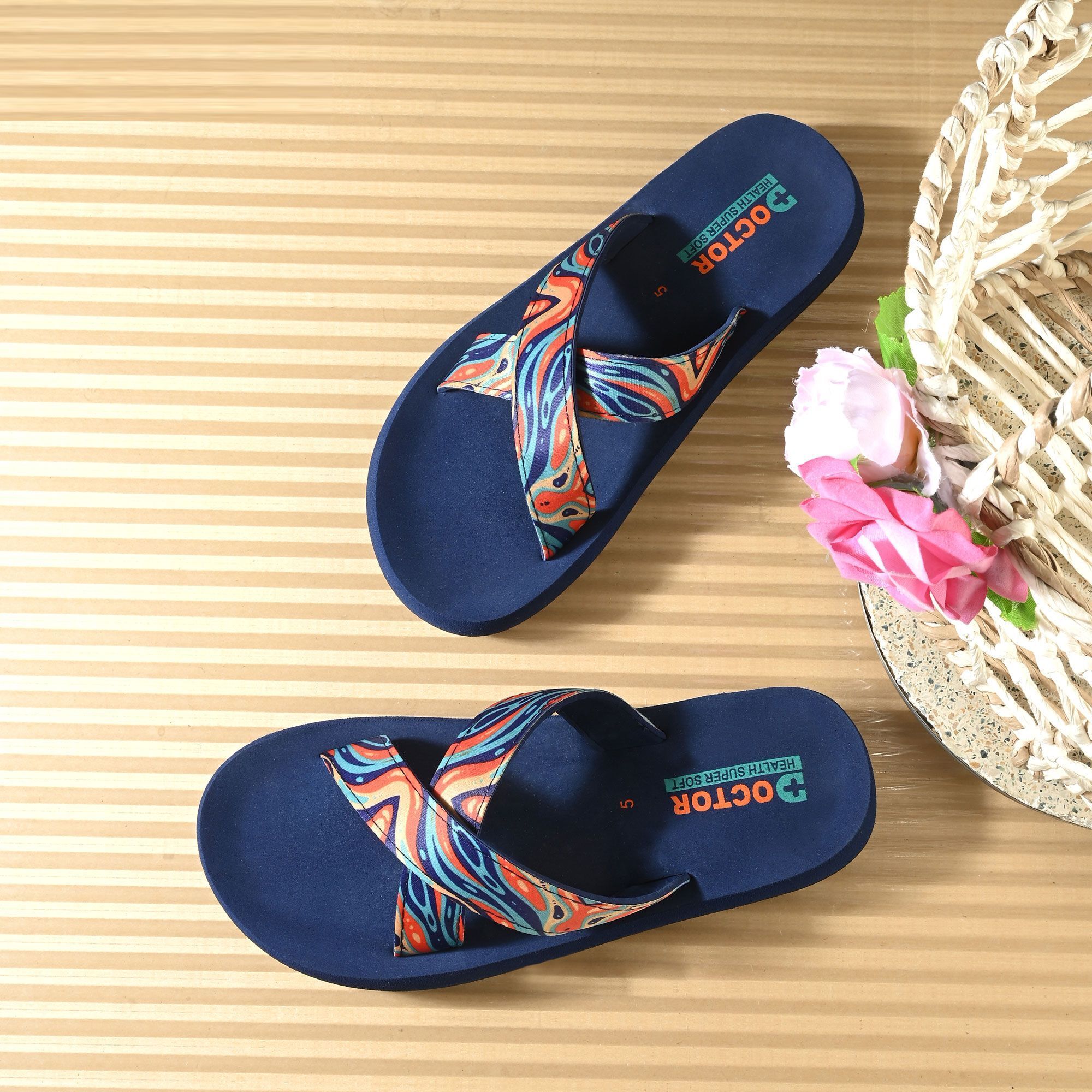 Newly Launch Premium Trendy Colorful Comfortable Lightweight Stylish Antiskid Women Flip Flops-image-34