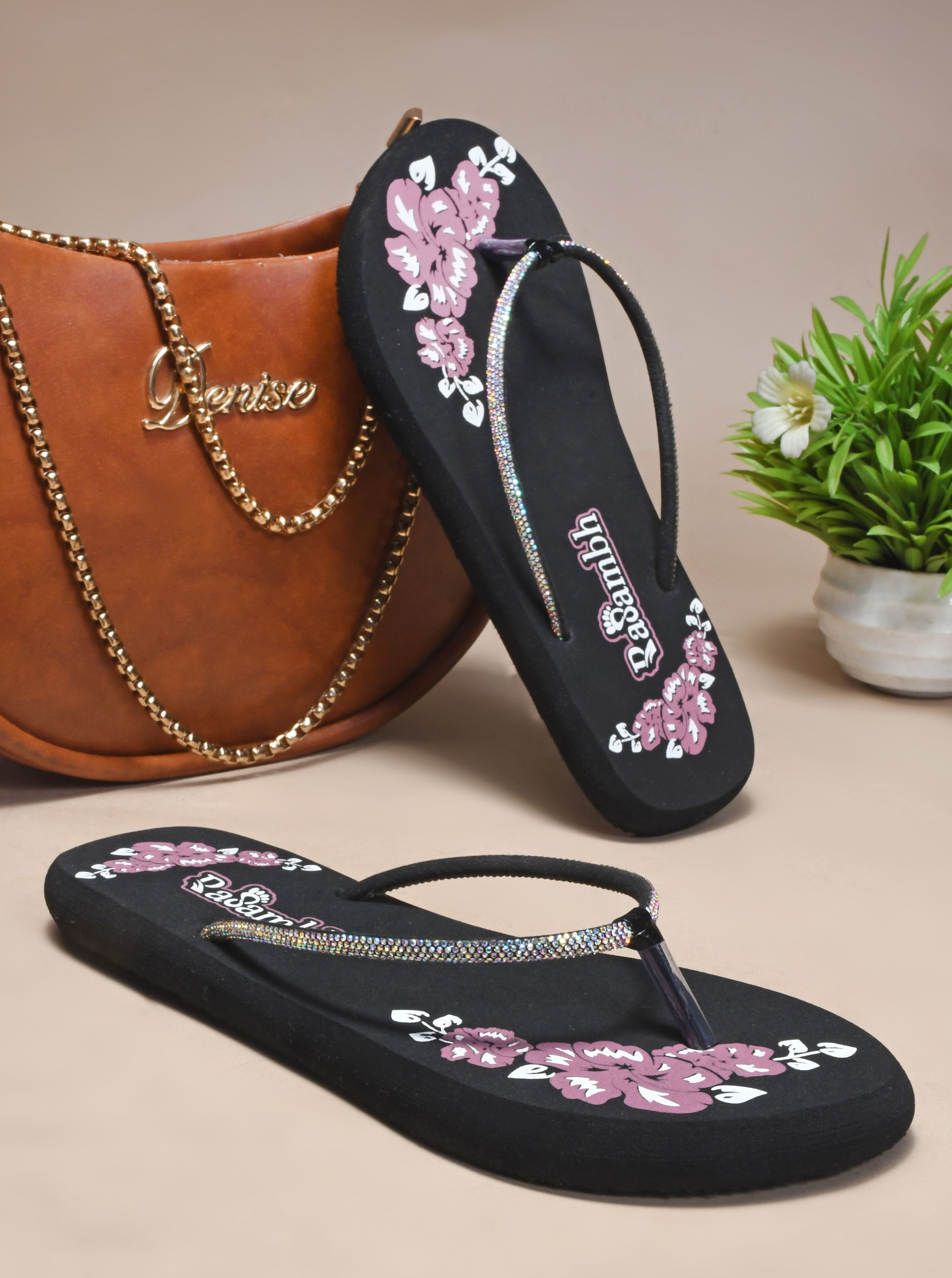 Comfortable Stylish and Trending Colorful Printed For Women Slippers-image-17