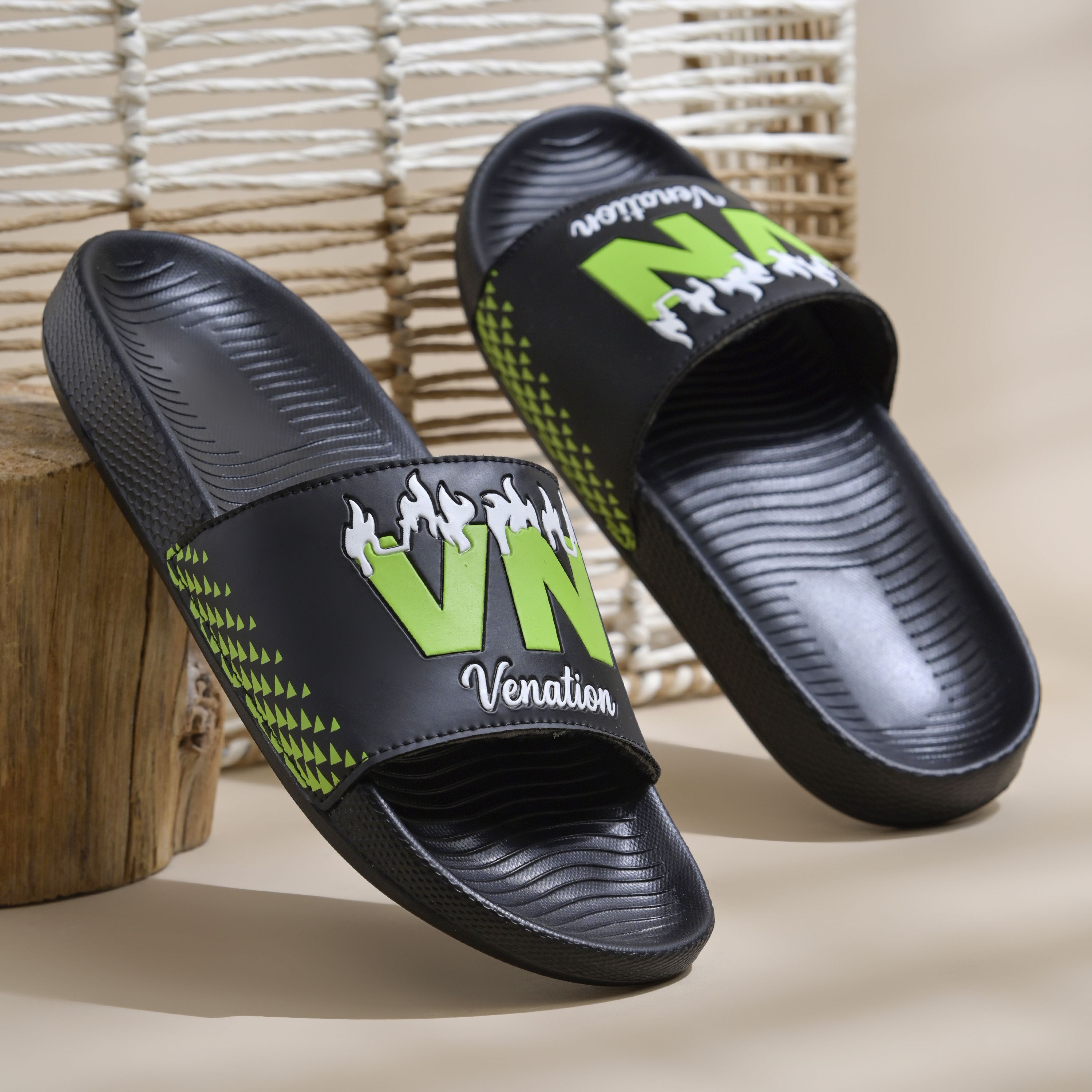 venation Men Slides-picture-39