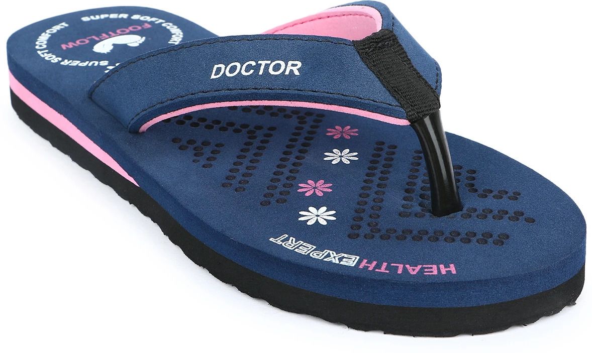 footflow Dr.Ortho Women's Orthopedic & Diabetic Slippers Soft & Heel Support Pain Relief Women Slippers-picture-13