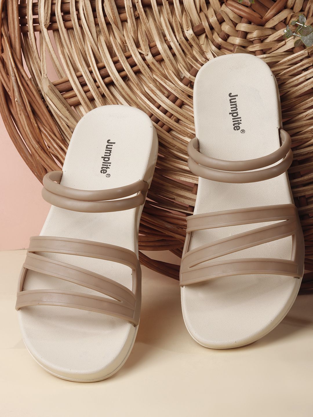 jl-jp-1221 stylish multi strap comfort design women flip flops
