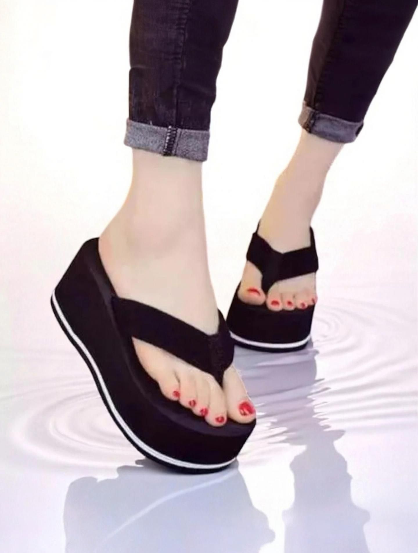 two soft Stylish Lightweight Comfort Fancy Flip Flops For Girls Slippers Women Slippers-picture-0