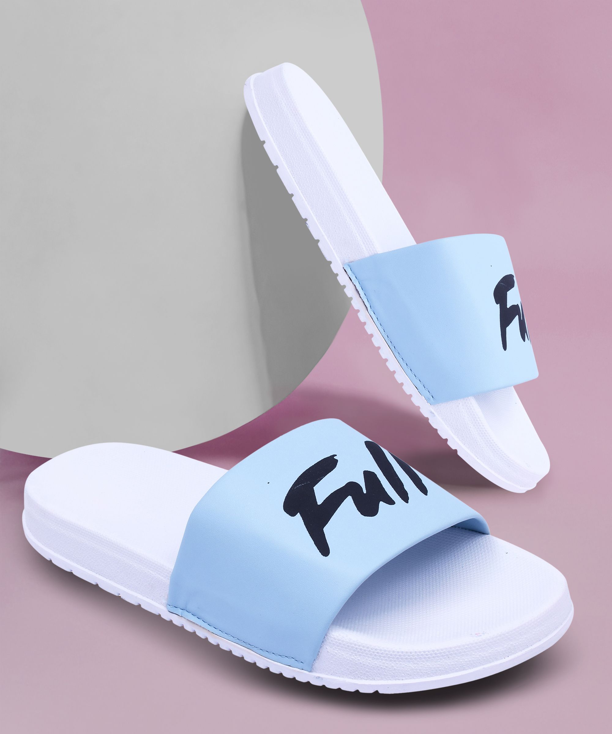 foot print Men Slides-picture-23
