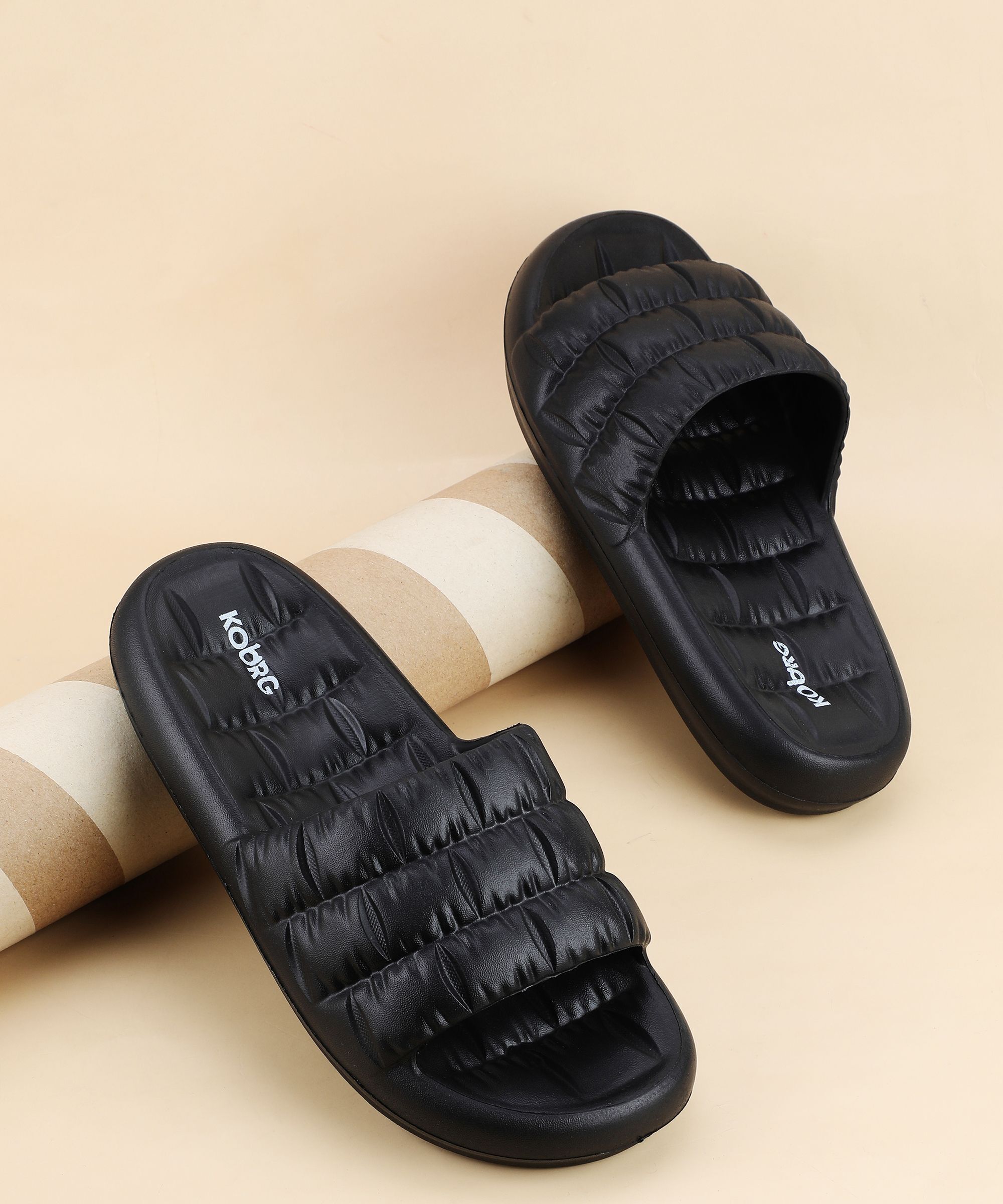 Koburg Ultra Slide| Stylish | Super soft | Ultra-Light | EVA | Slippers KF-454 Women Slides-image-3