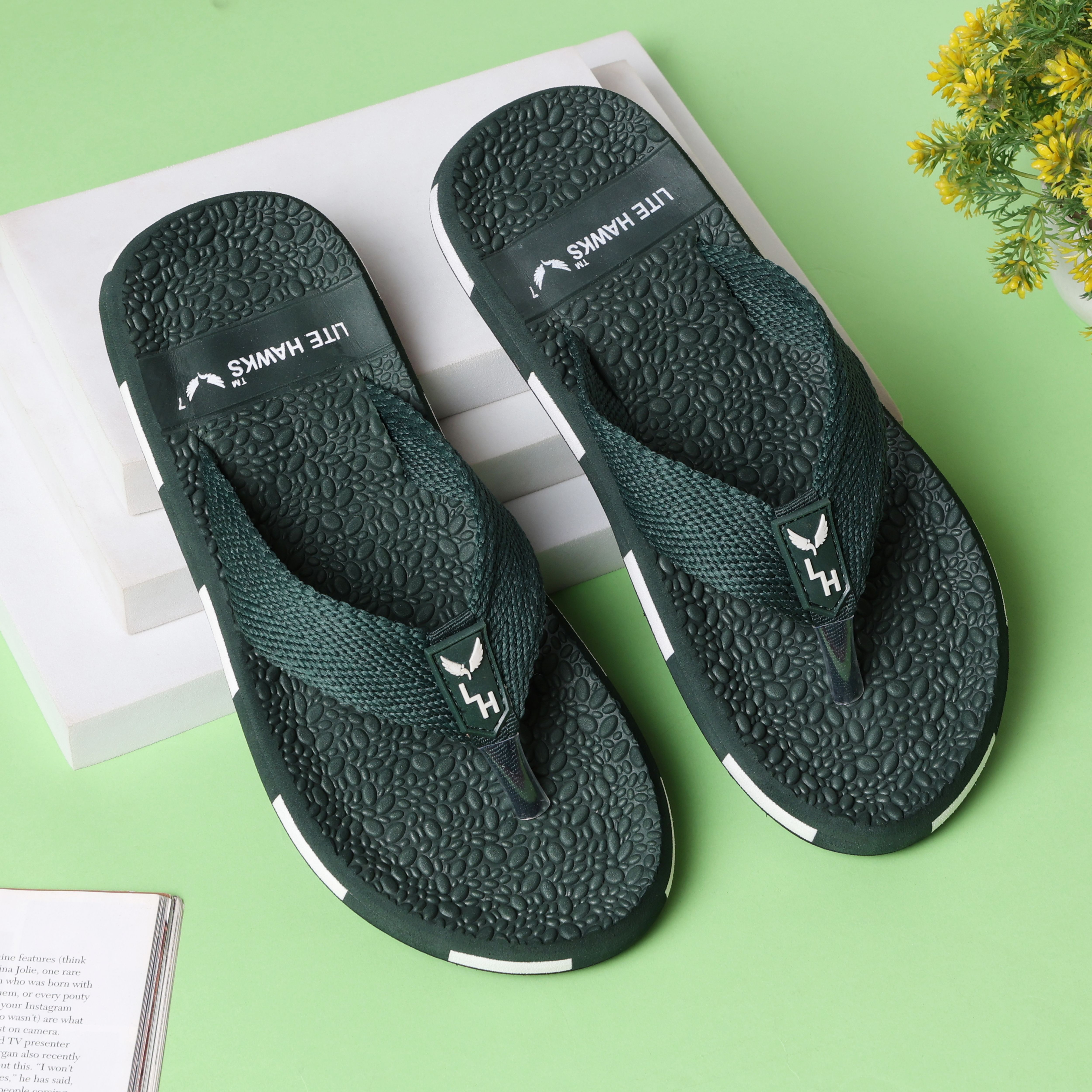 Doctor Recommended Orthopedic |Lightweight|Pain Relief|Flip Flop for Boys Men Slippers