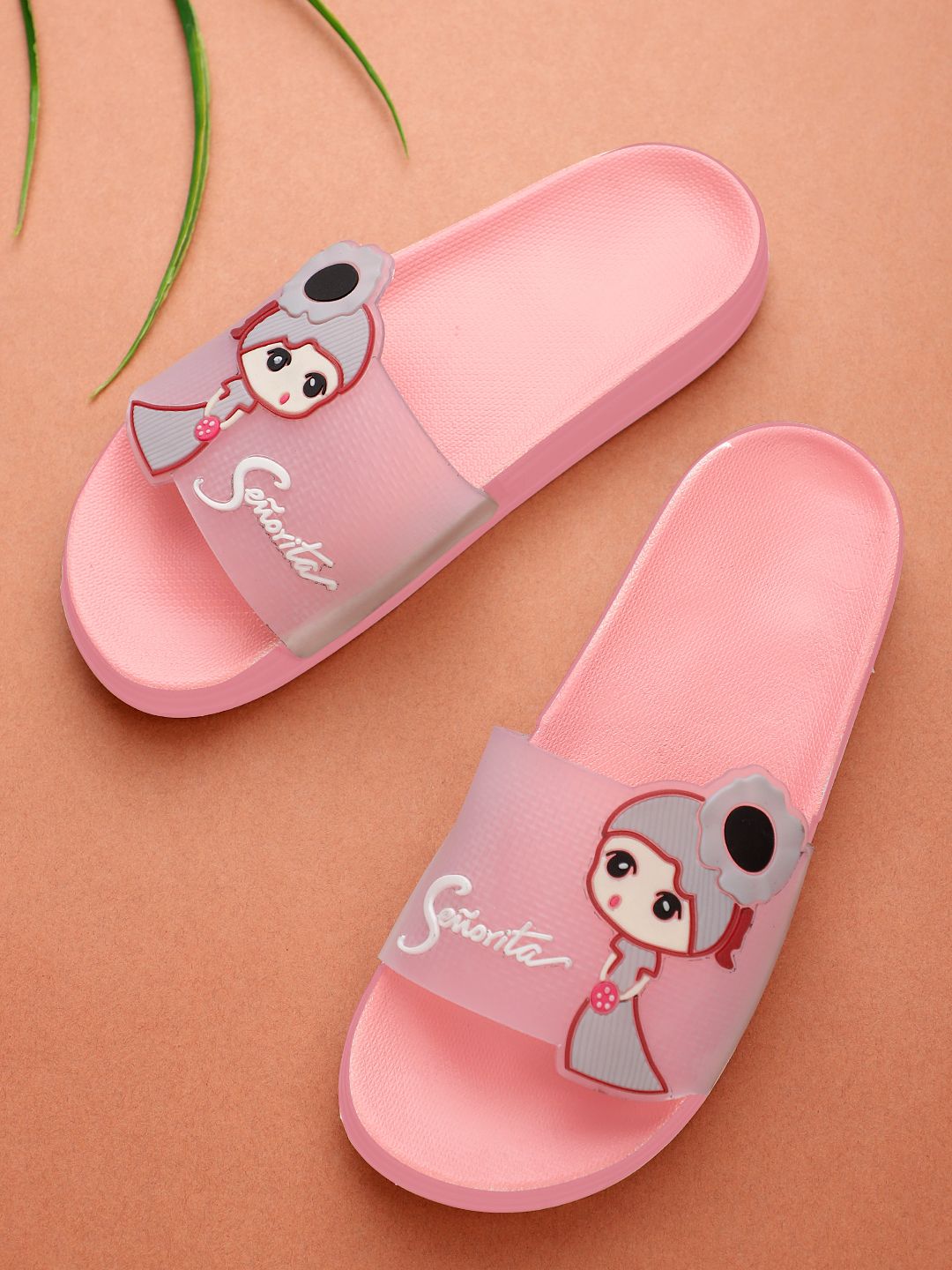 kapani fashion Women Classic, Ultra cushion, Flipflops, Slipper, Slides (Neutral, Pink , 8) Women Slides-picture-21