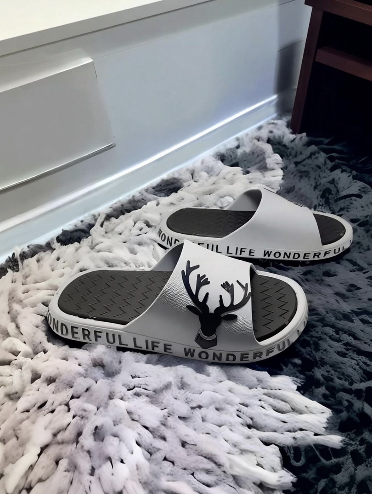 city soles Men Slides-picture-10