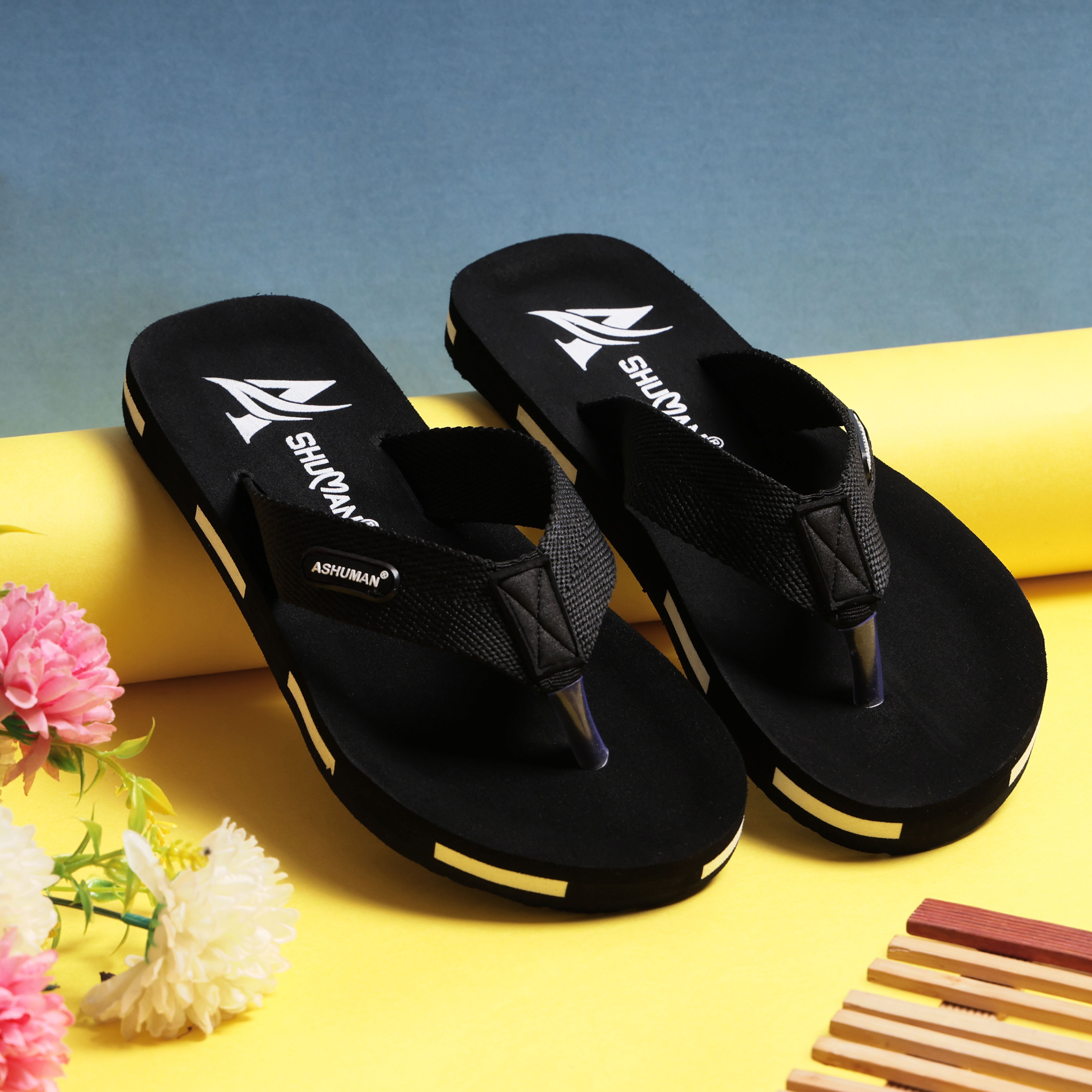 ashuman Stylish Ortho |Lightweight|Breathable|Anti-Slip|Pain Relief|Flip Flop for Boys Men Slippers-picture-20