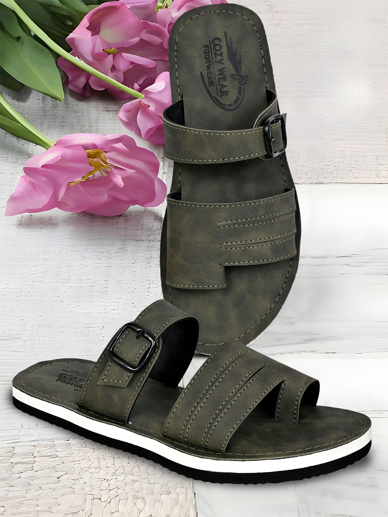 cozy wear Men Flip Flops-picture-16