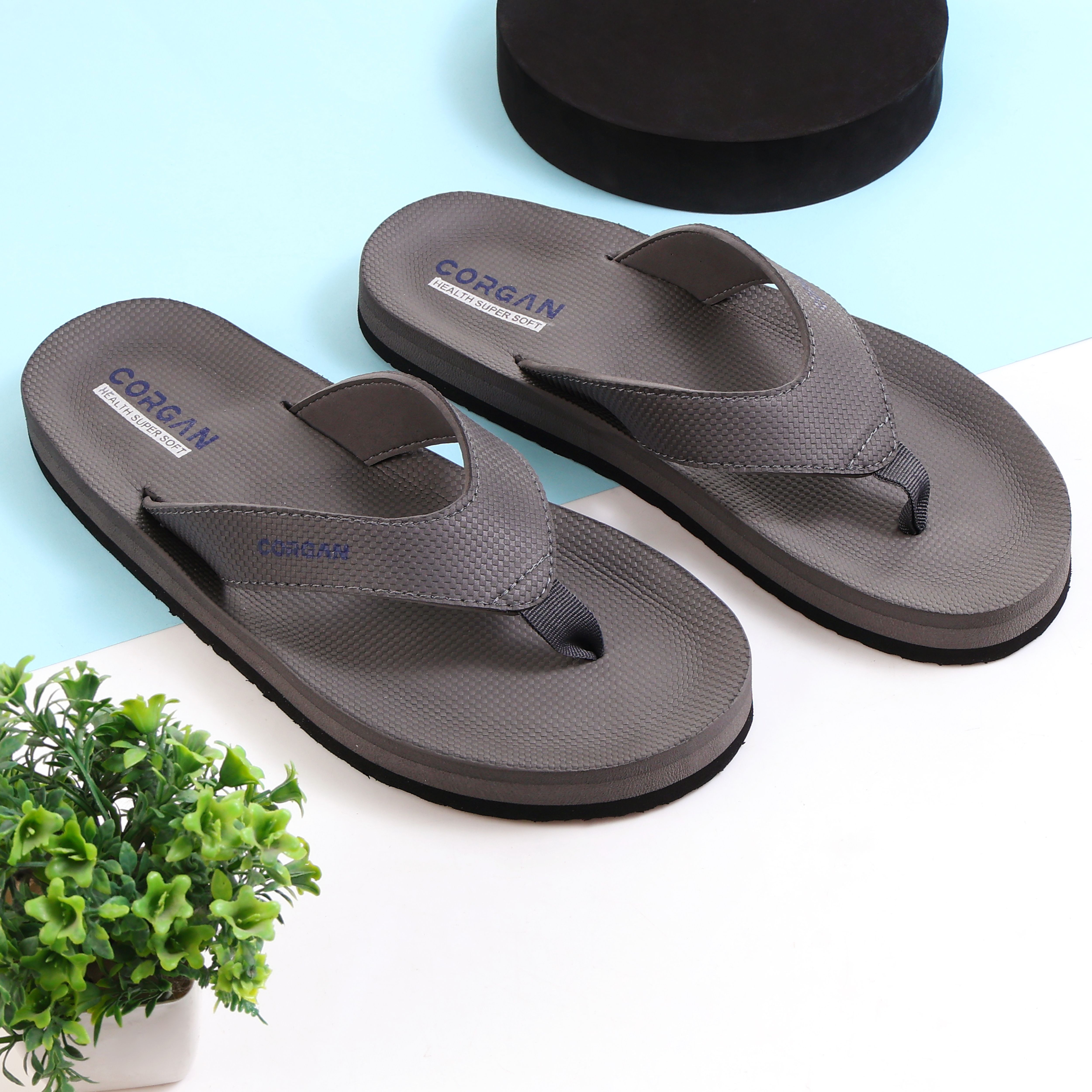 corgan Comfy Anti-Skid Flip Flops for Daily Use Flip Flops Men Flip Flops-picture-37