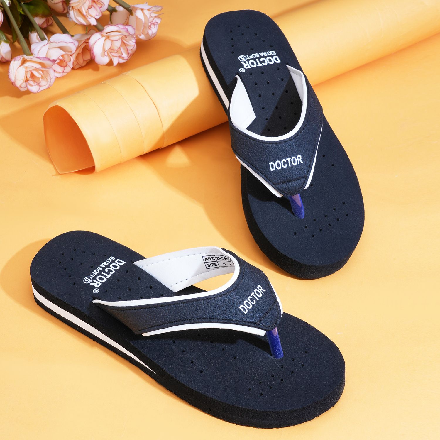 DOCTOR EXTRA SOFT Ortho Care Diabetic Orthopaedic Comfort Dr Slippers and Flipflops For Women's and Girl's Women Flip Flops-picture-15